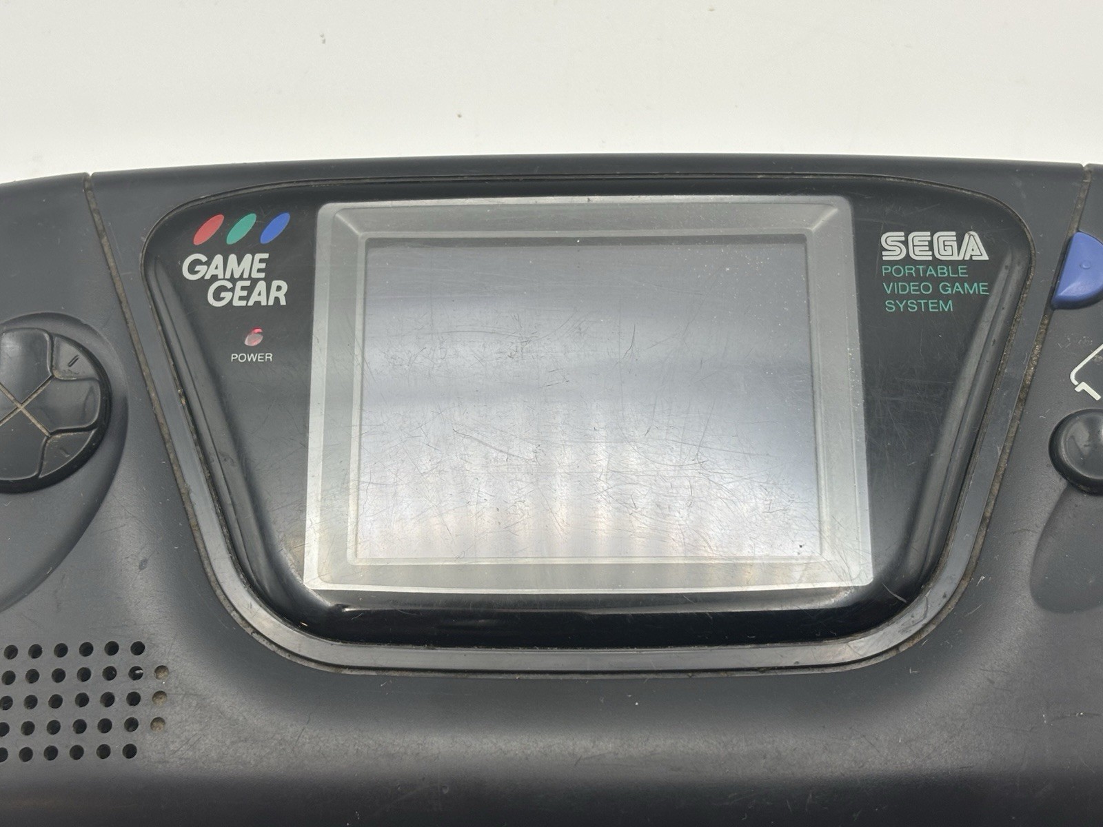 Game Gear SEGA portable Video Game System ONLY Parts ONLY – Powers On READ