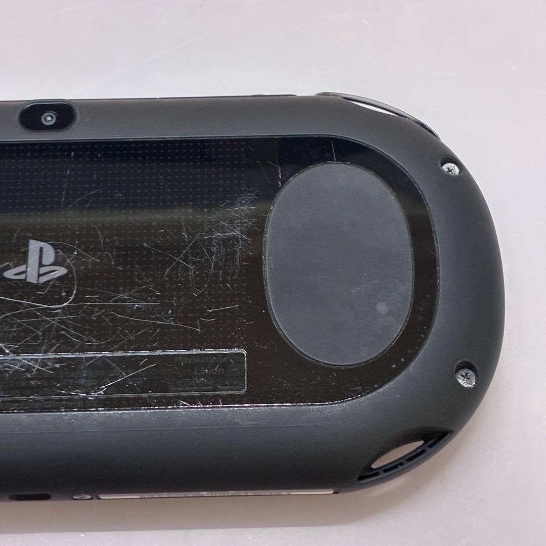 Sony PS Vita Slim PCH-2000 Black CIB Charger 8GB Memory Card Excellent Japan
