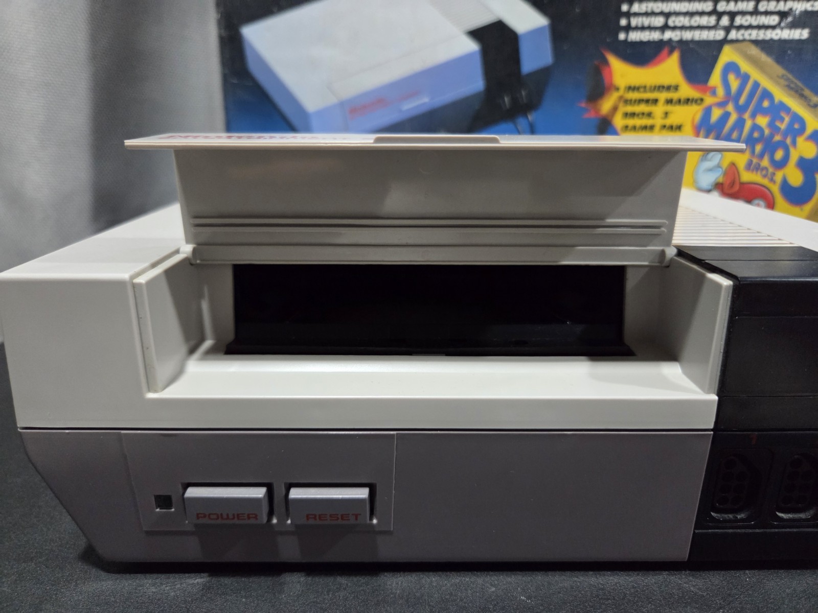 1992 Nintendo NES CHALLENGE SET In Box W/ Super MARIO Bros. 3 CIB NO Styrofoam