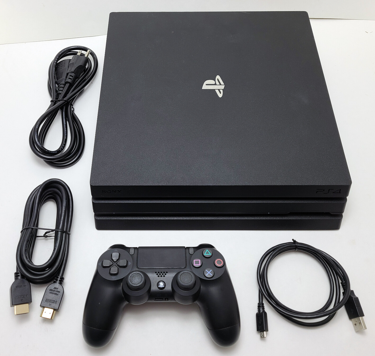 Sony PlayStation 4 Pro 1TB Console – Black (PS4 Pro) [video game] System Bundle