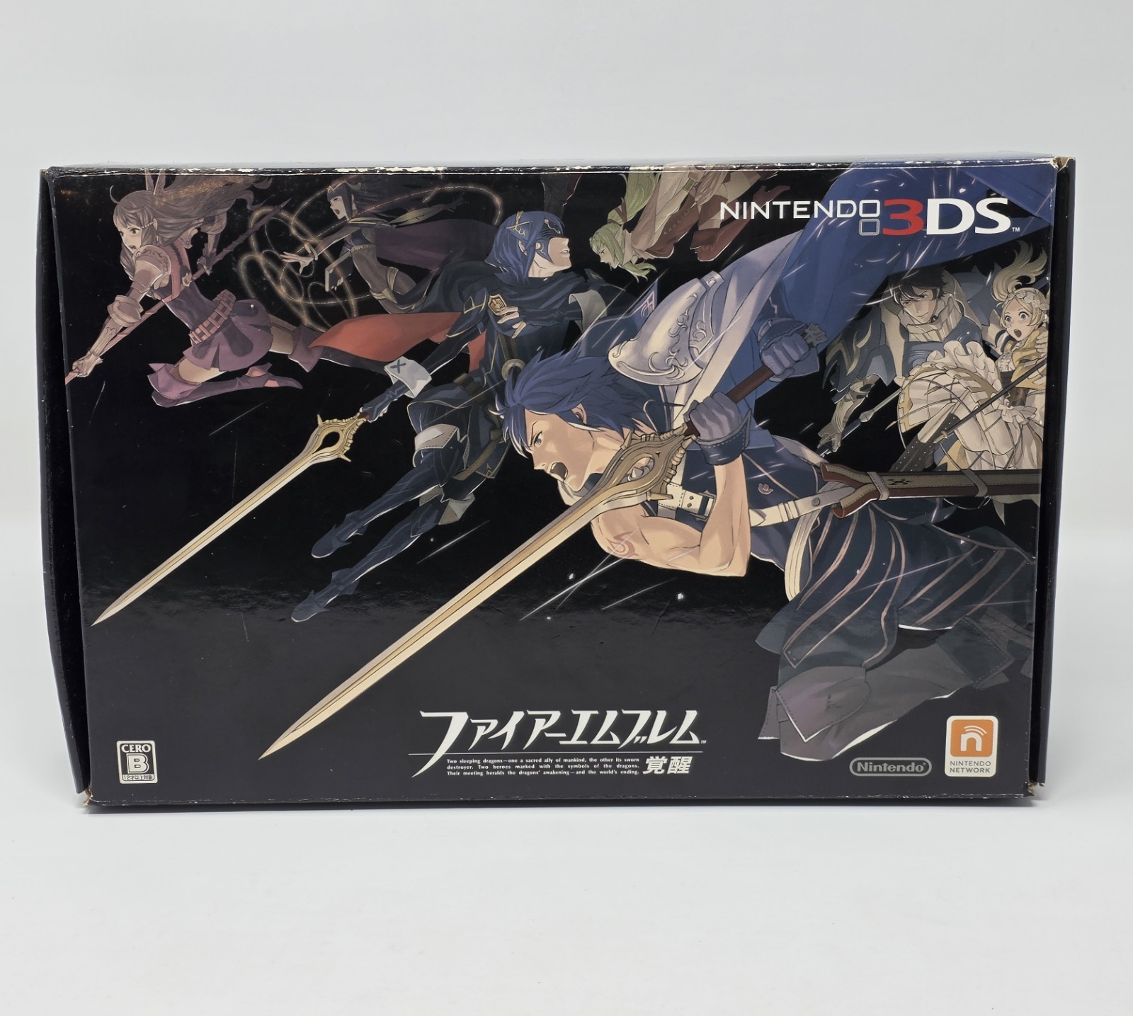 Nintendo 3DS Fire Emblem Awakening Limited Edition + Game CIB JP Matching Serial