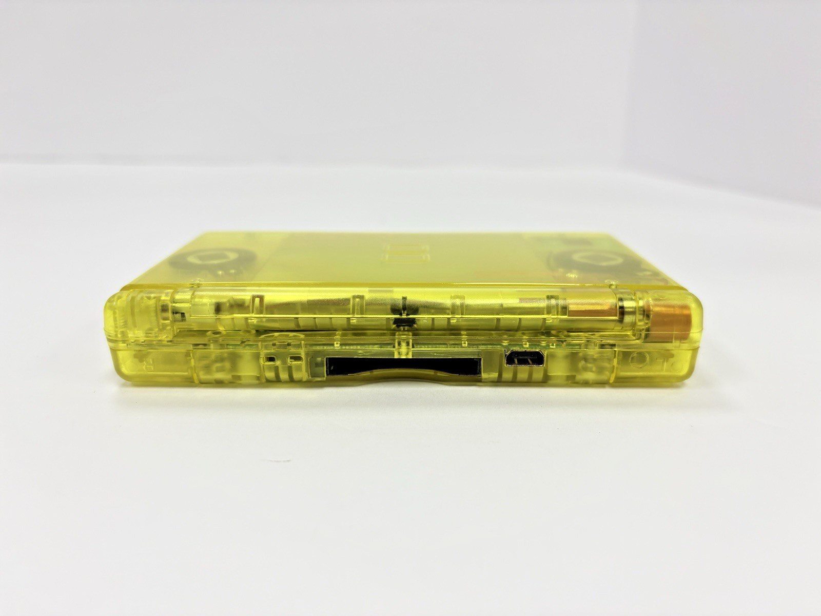 Refurbished Nintendo DS Lite – Transparent Yellow – New Shell