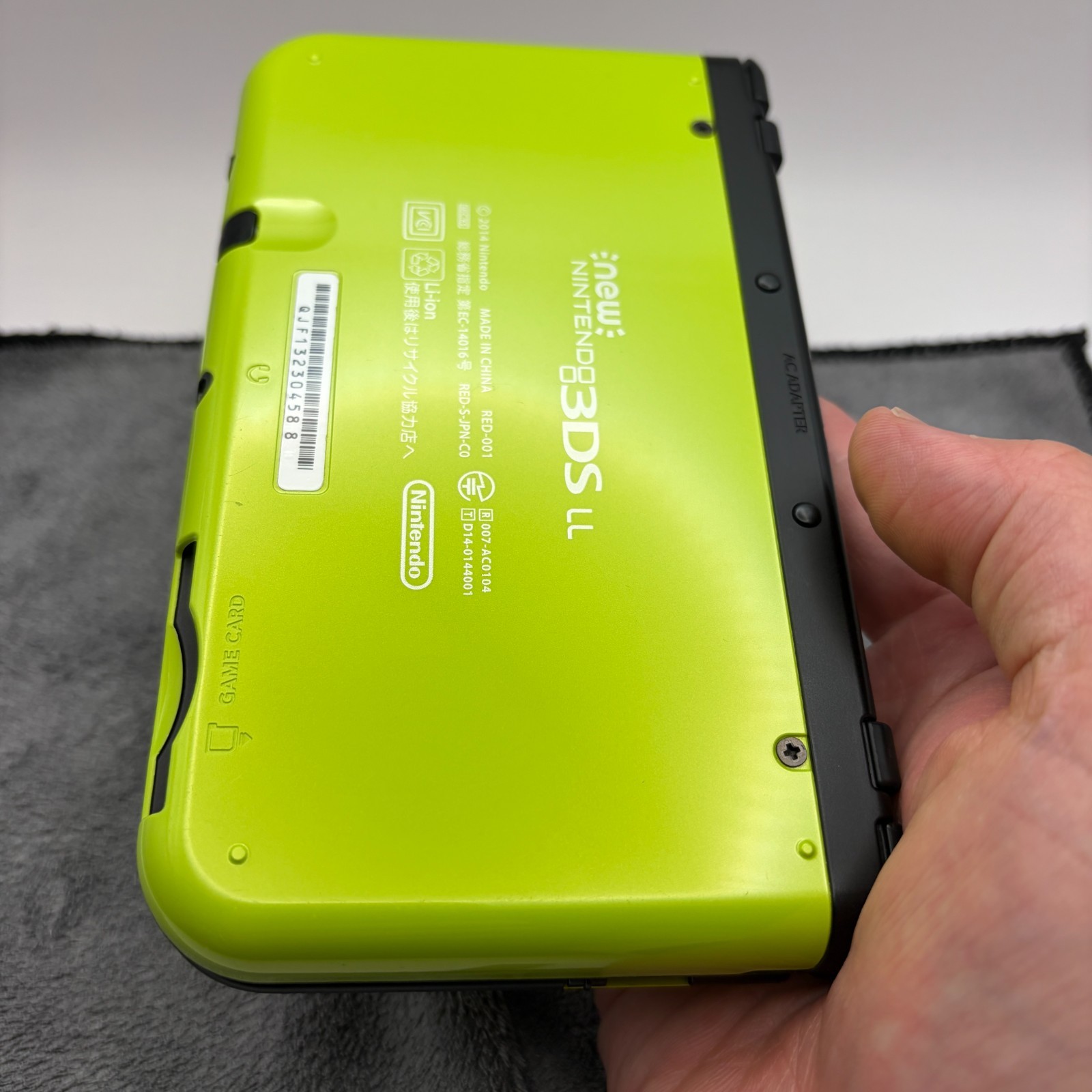 [Excellent 5] New Nintendo 3DS LL XL Lime x Black Console – Japanese Version