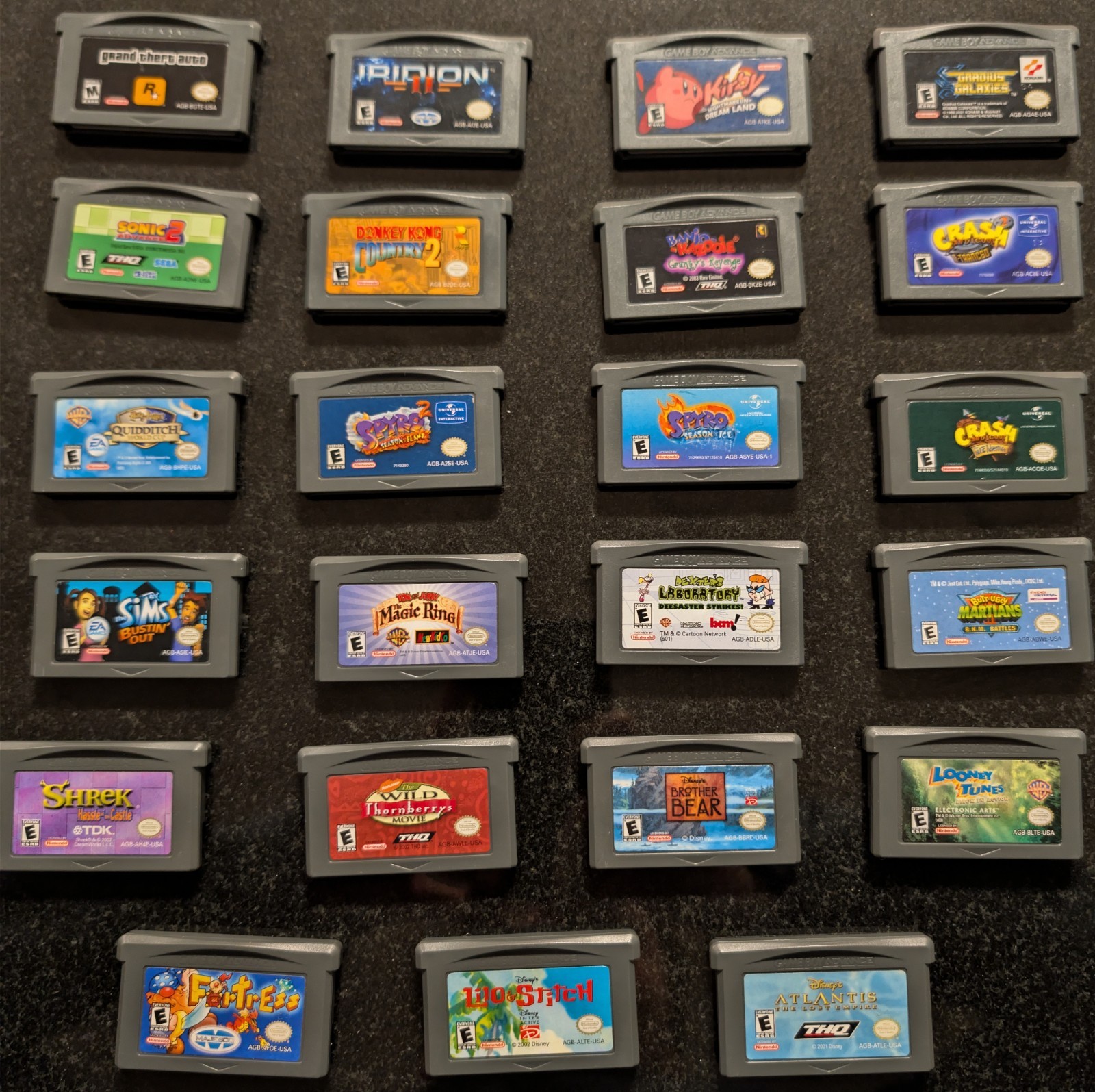 Nintendo Game Boy Advance (indigo, Tested, Good Condition) + 27 Games