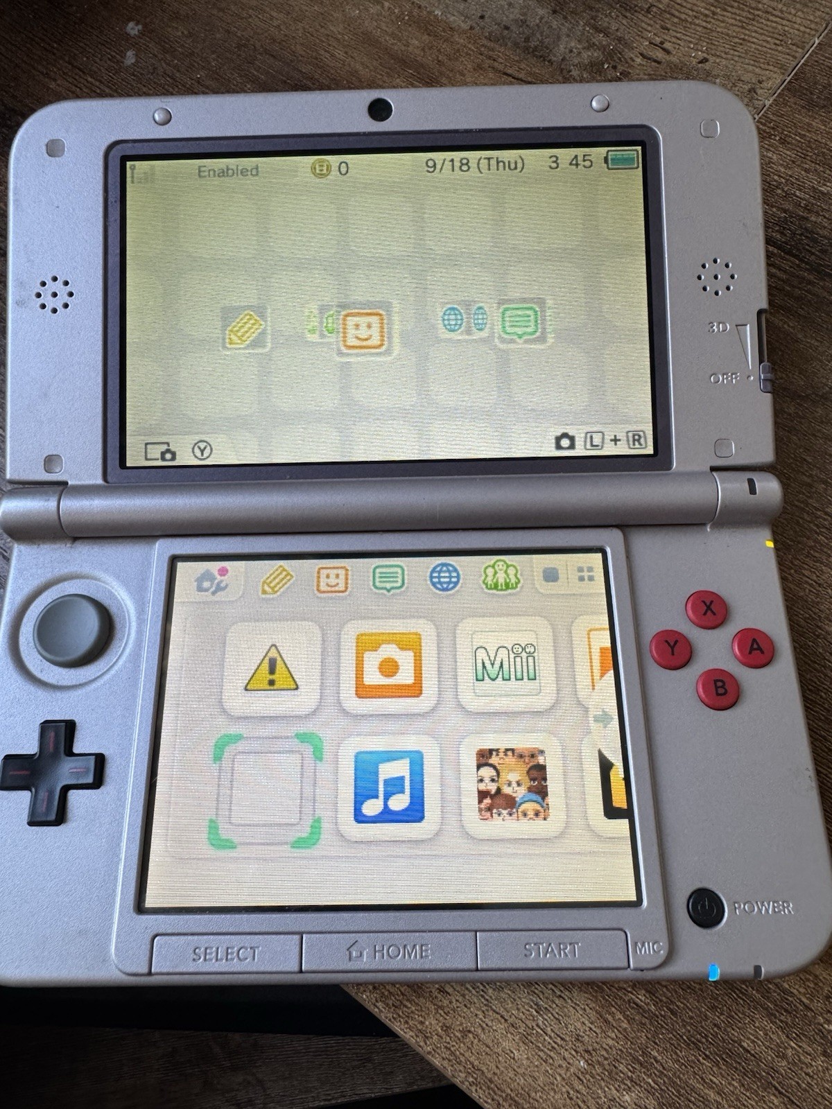 Nintendo 3DS XL NES Edition Console- Wi-Fi + Charger, Stylus, 2 Games Tested✅💯