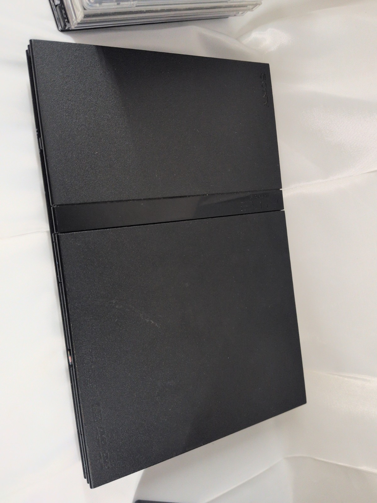 Sony PlayStation 2 Slim PS2 Console SCPH-77001 & 19 Game Bundle w/ Controller…