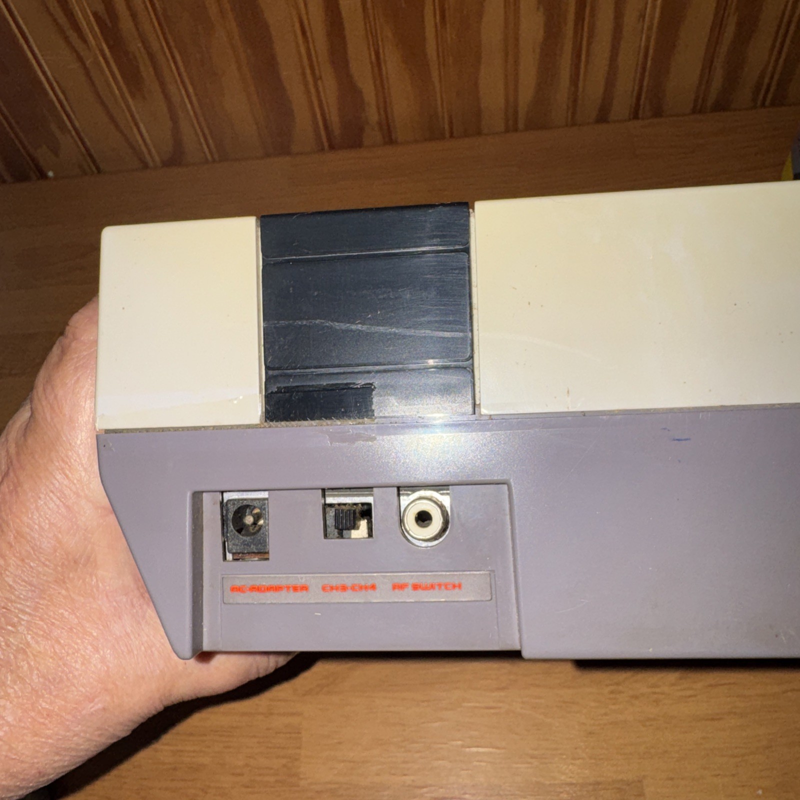 Nintendo NES-001 1985 Console 2 Controllers Power,co-axles cords Tested Working