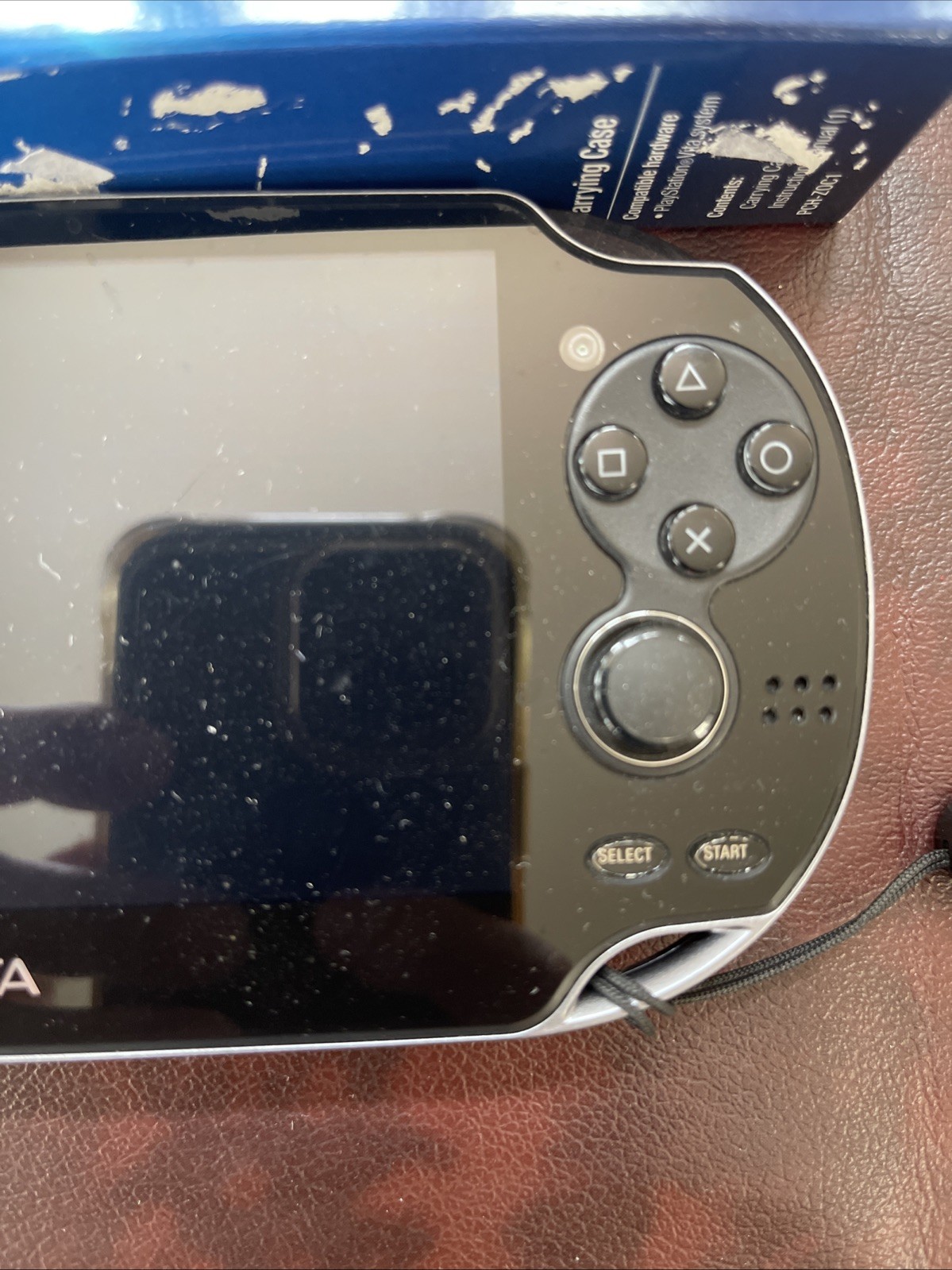 PS Vita PCH-1101 OLED With Charger And Carrying Case Official Product Case