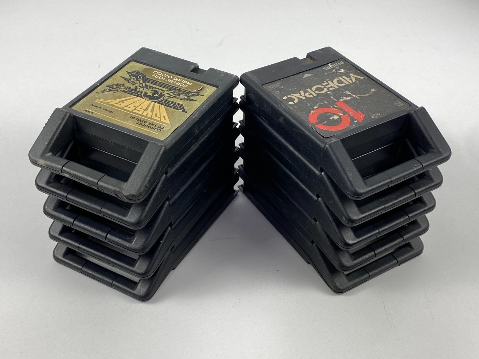 Vintage PHILIPS VIDEOPAC G7400 VideoPac+ Odyssey 1,4,6,10,16,43 Cartridges Games