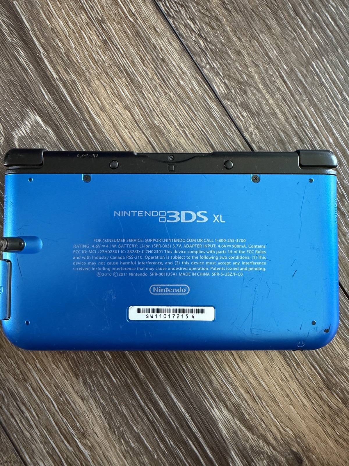 Nintendo 3DS XL Handheld System Blue/Black, 4GB