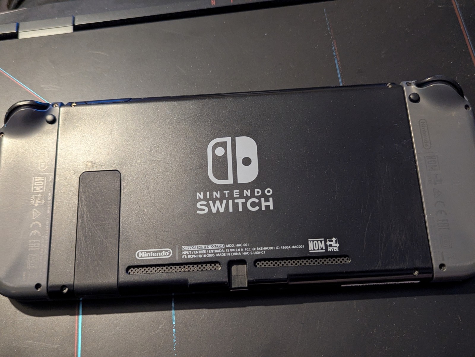 Nintendo Switch HAC-001, 32GB, Dock, Controller, Cords, and Case
