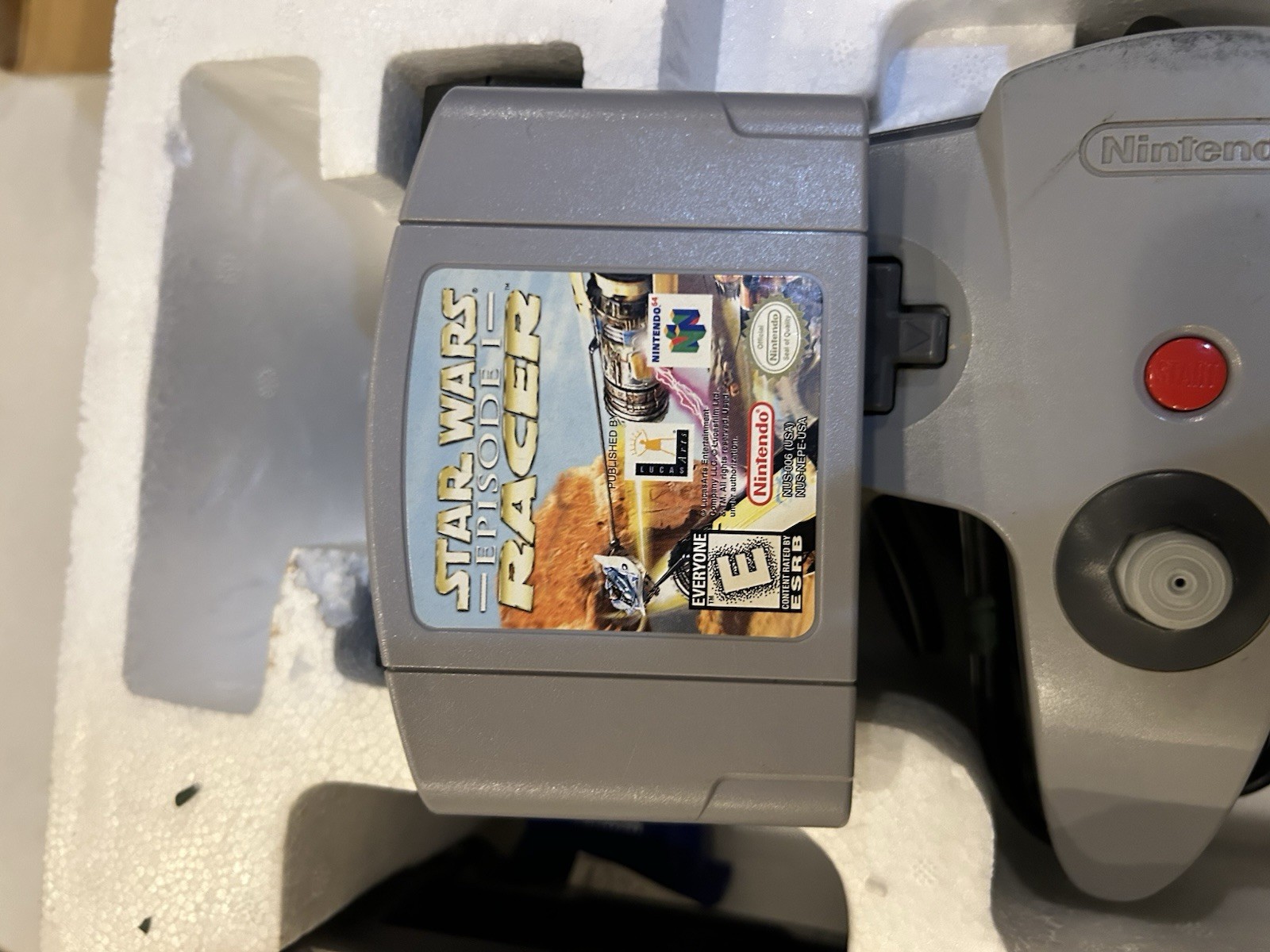 Nintendo 64 Star Wars Episode 1 Racer Limited Edition Set – Excellent Condition!