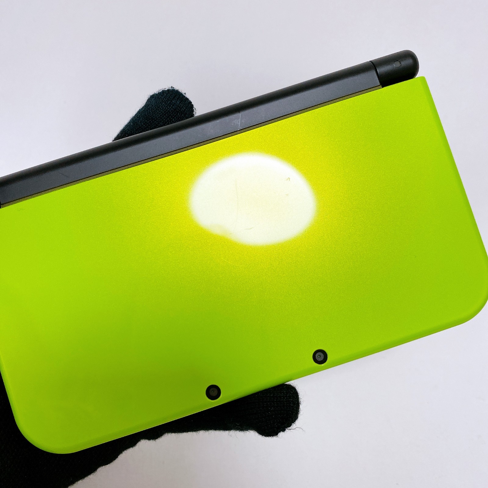 【Dual IPS】New Nintendo 3DS XL LL Lime Black Console Japan Tested Working Rank S