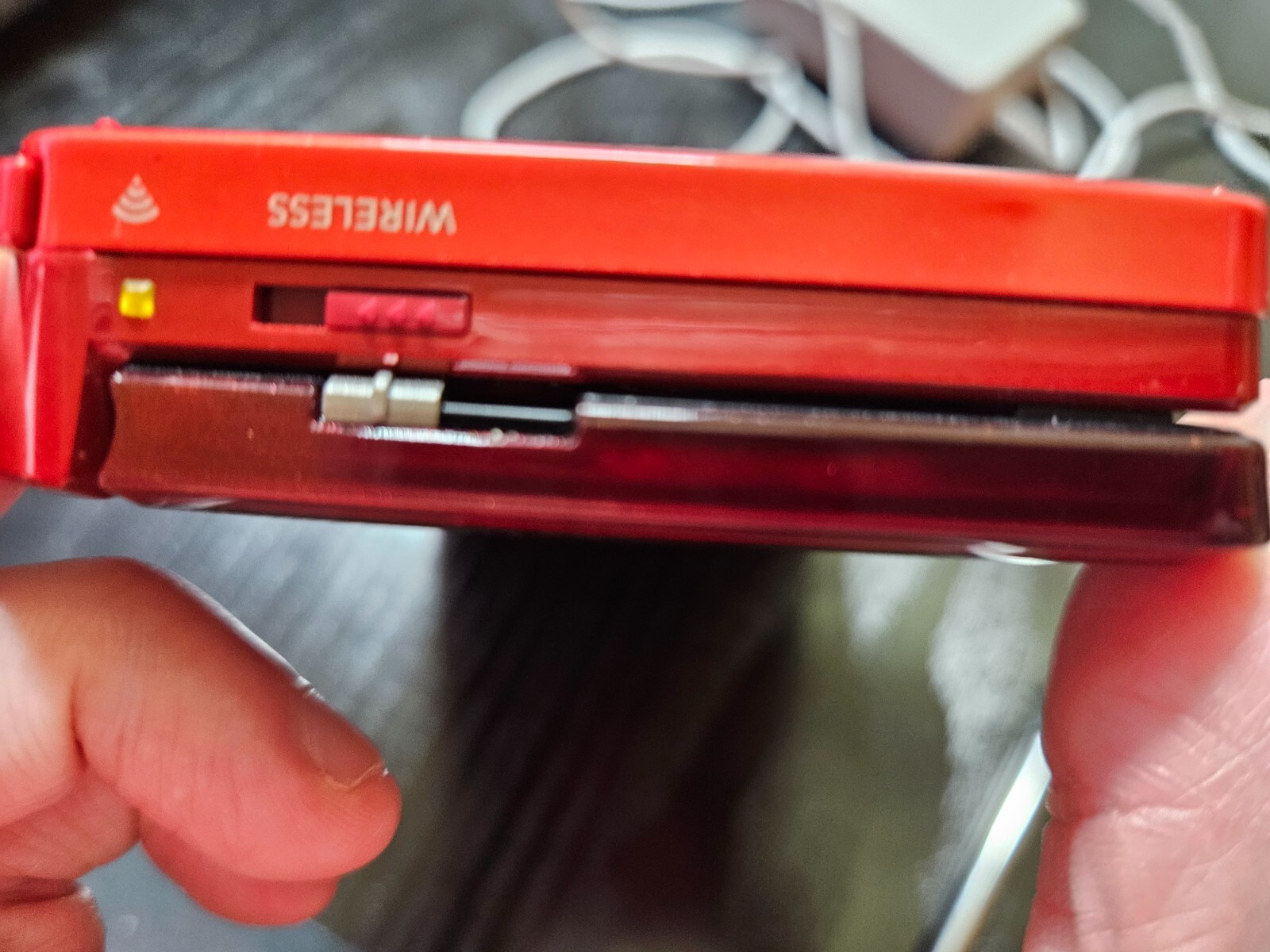 Flame Red Nintendo 3DS w/ Stylus + Charger – Authentic NTSC U.S. Region