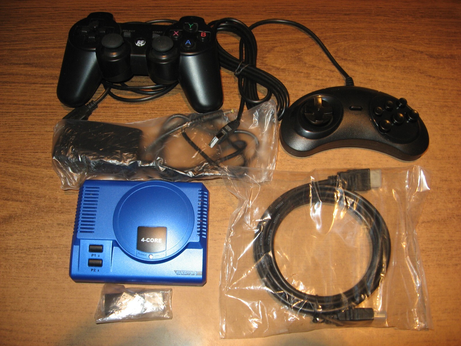Sigma Retroengine 4-core Blue Edition Video Game Console No Operating System