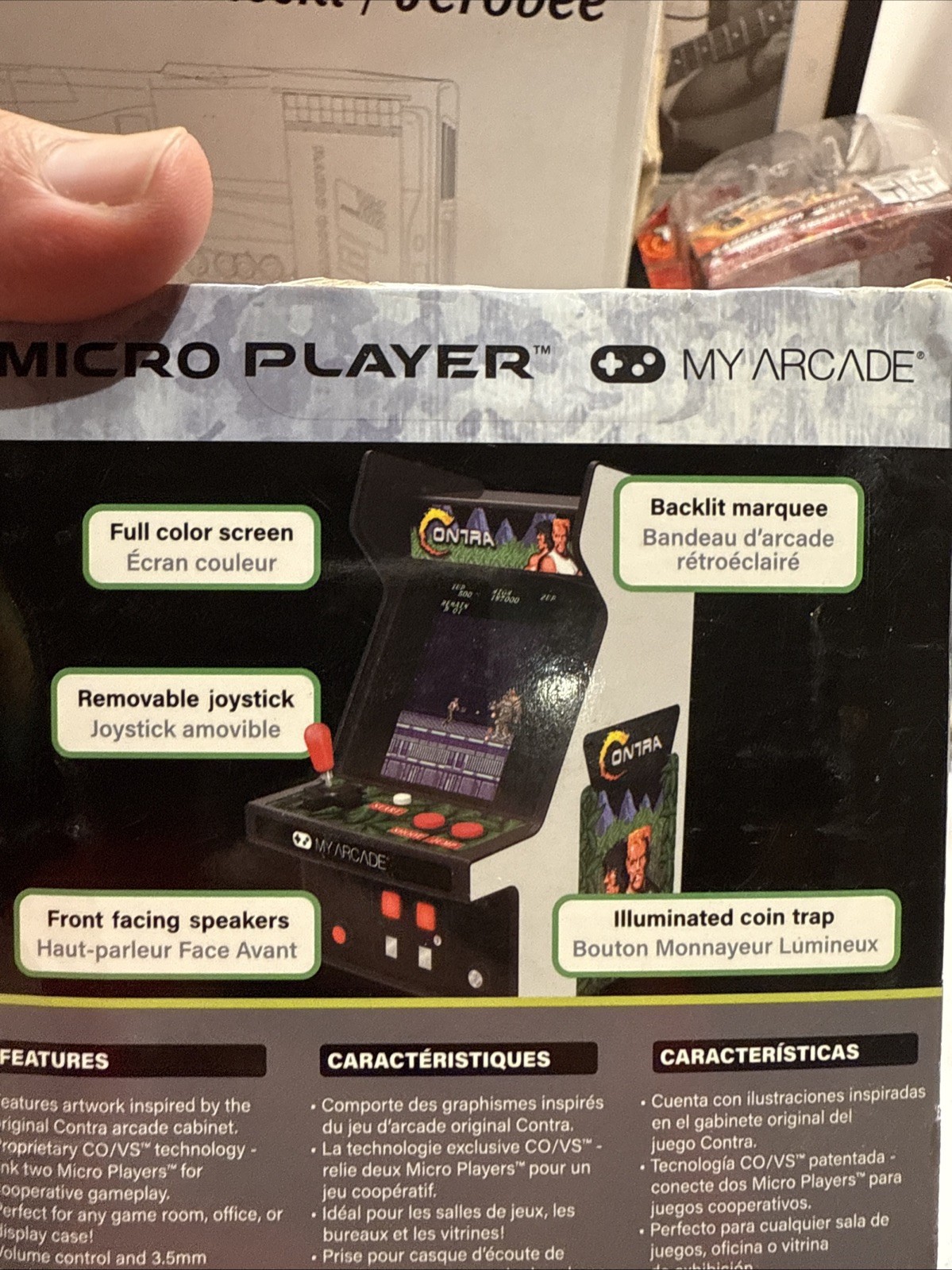 CONTRA – My Arcade Micro Player Retro Arcade 2020 **NEW* *SEALED**
