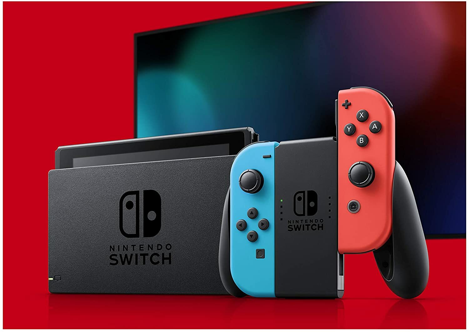 Nintendo Switch Neon Joy Cons 32GB Gaming Console – Open Box