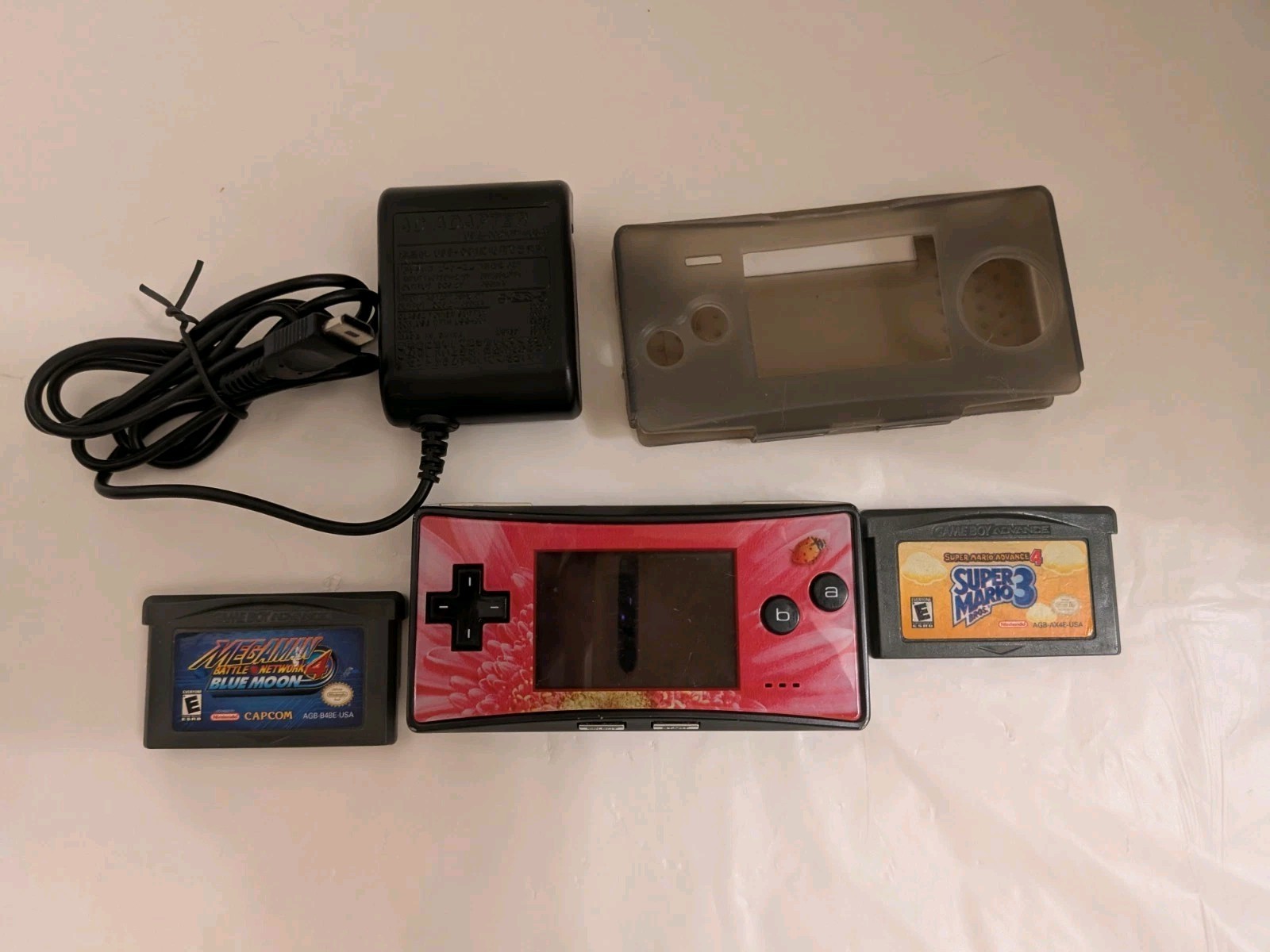 Nintendo Gameboy micro Ladybug Face Plate Portable Console Handheld System