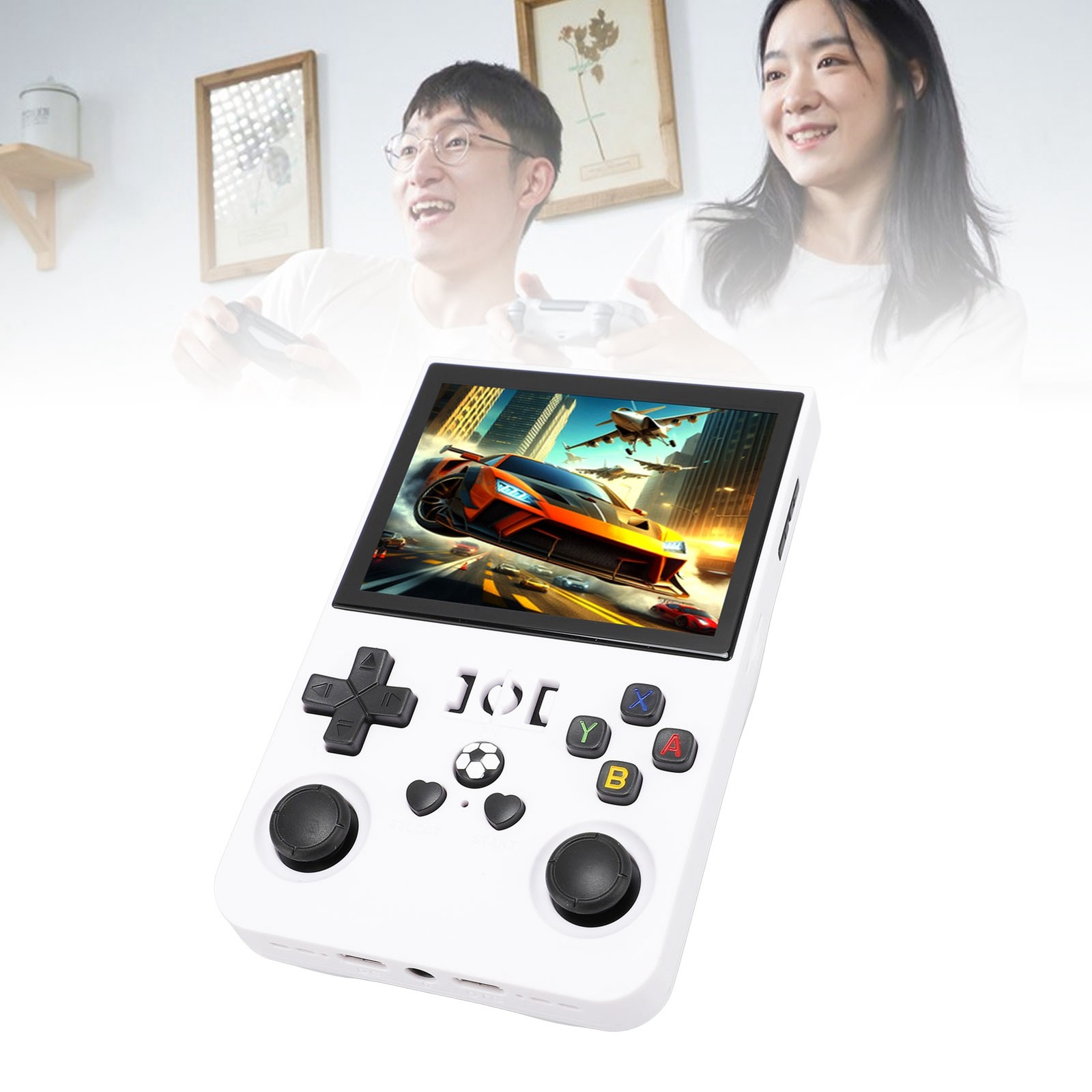Handheld Game Console 4 Inch IPS Screen 18000+ Games Portable Retro Game Console