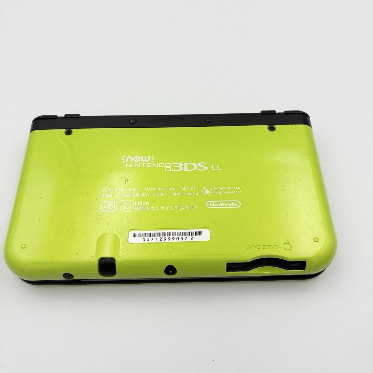 Nintendo New Nintendo 3DS LL lime black Console handheld video Japanese version
