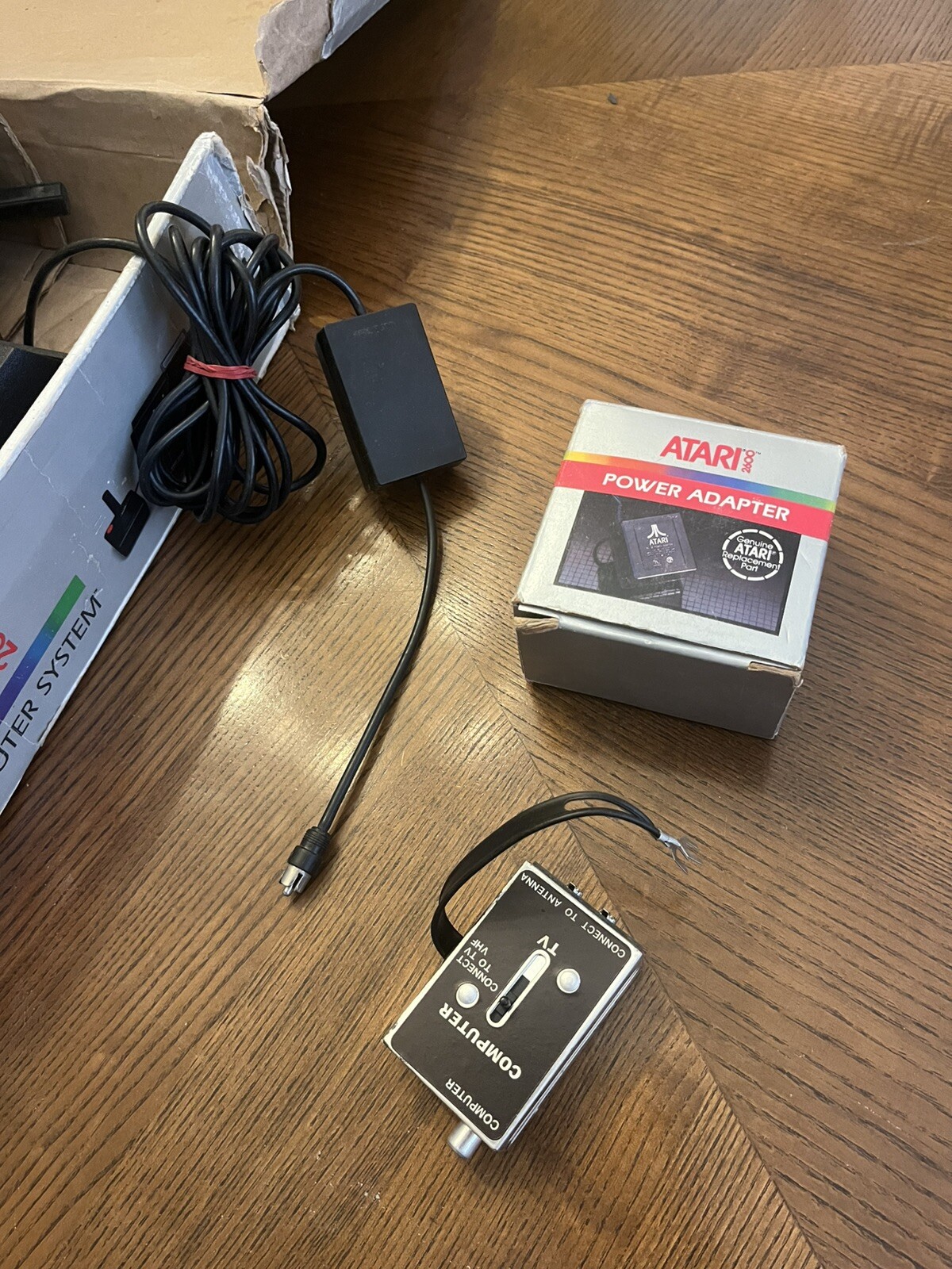 atari 2600 VADER console IN BOX! W Asteroids!