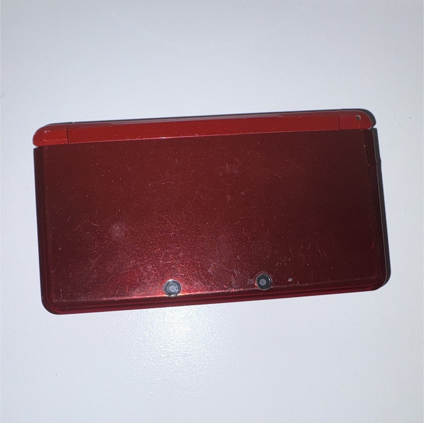 Nintendo 3DS Flame Red Handheld System CTR-001(USA) 3D NTSC-U/C (US/CA)