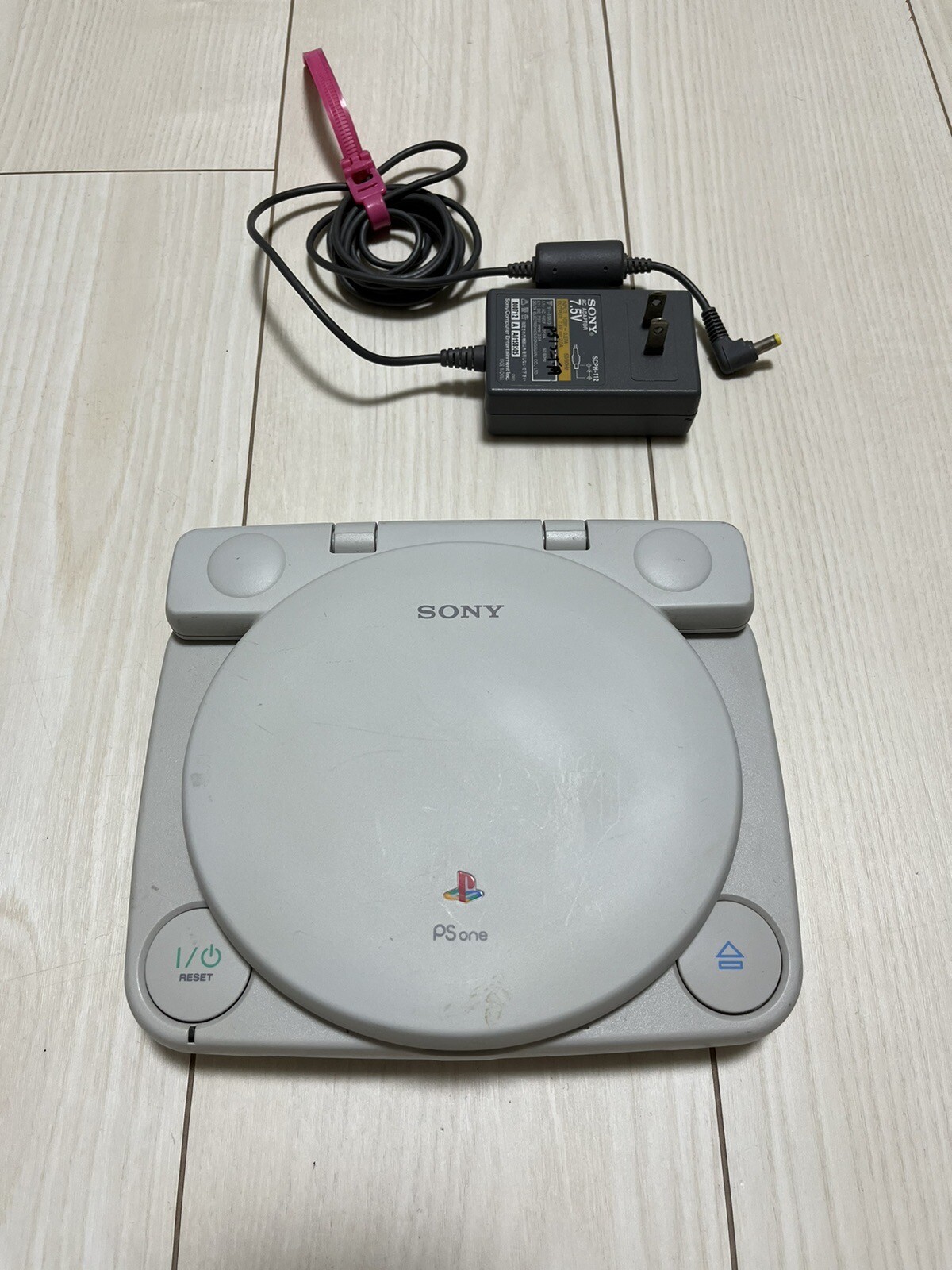 【TESTED】Sony PlayStation PS One + LCD Monitor Screen SCPH-100 COMBO Console