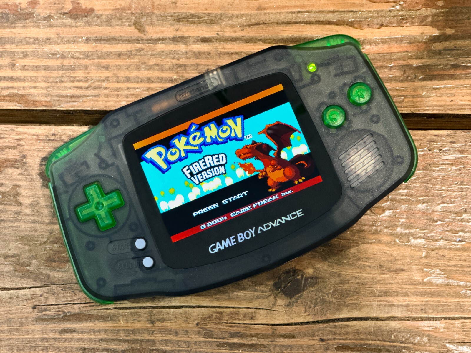 Nintendo Game Boy Advance GBA Backlight IPS LCD System Rechargeable USBC Battery
