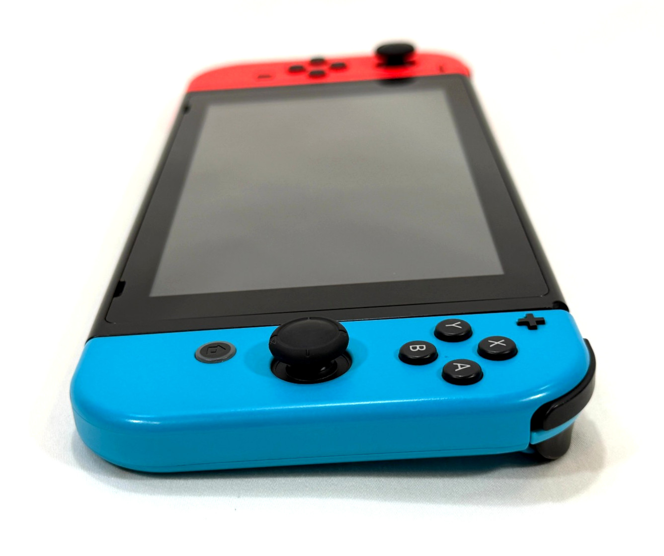 Nintendo Switch v1 Console Gaming System HAC-001 w/ Neon Red/Blue Joy-Cons