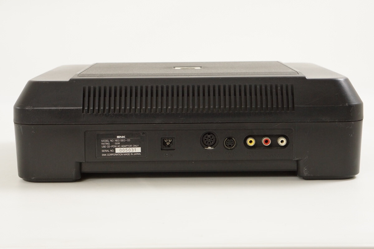NEO GEO CD Front Loading Console Tested System SNK 012602