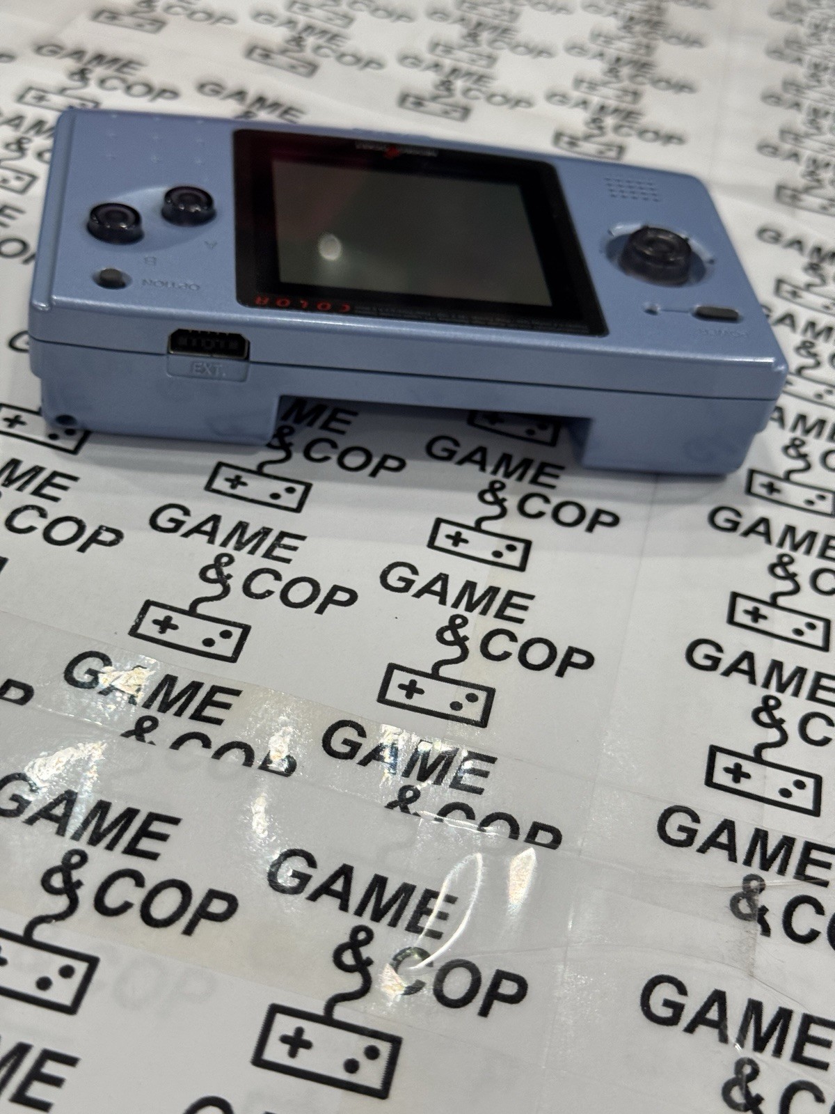 Neo Geo Pocket Color Blue Console – Tested Working – US SELLER
