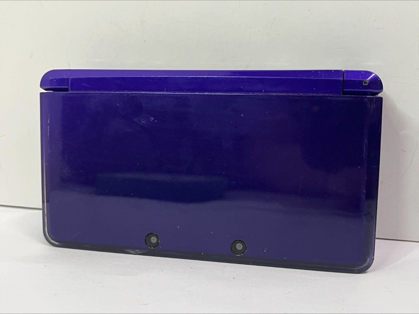FOR PARTS! Nintendo 3DS – Purple – Various issues! Please read! (B387)