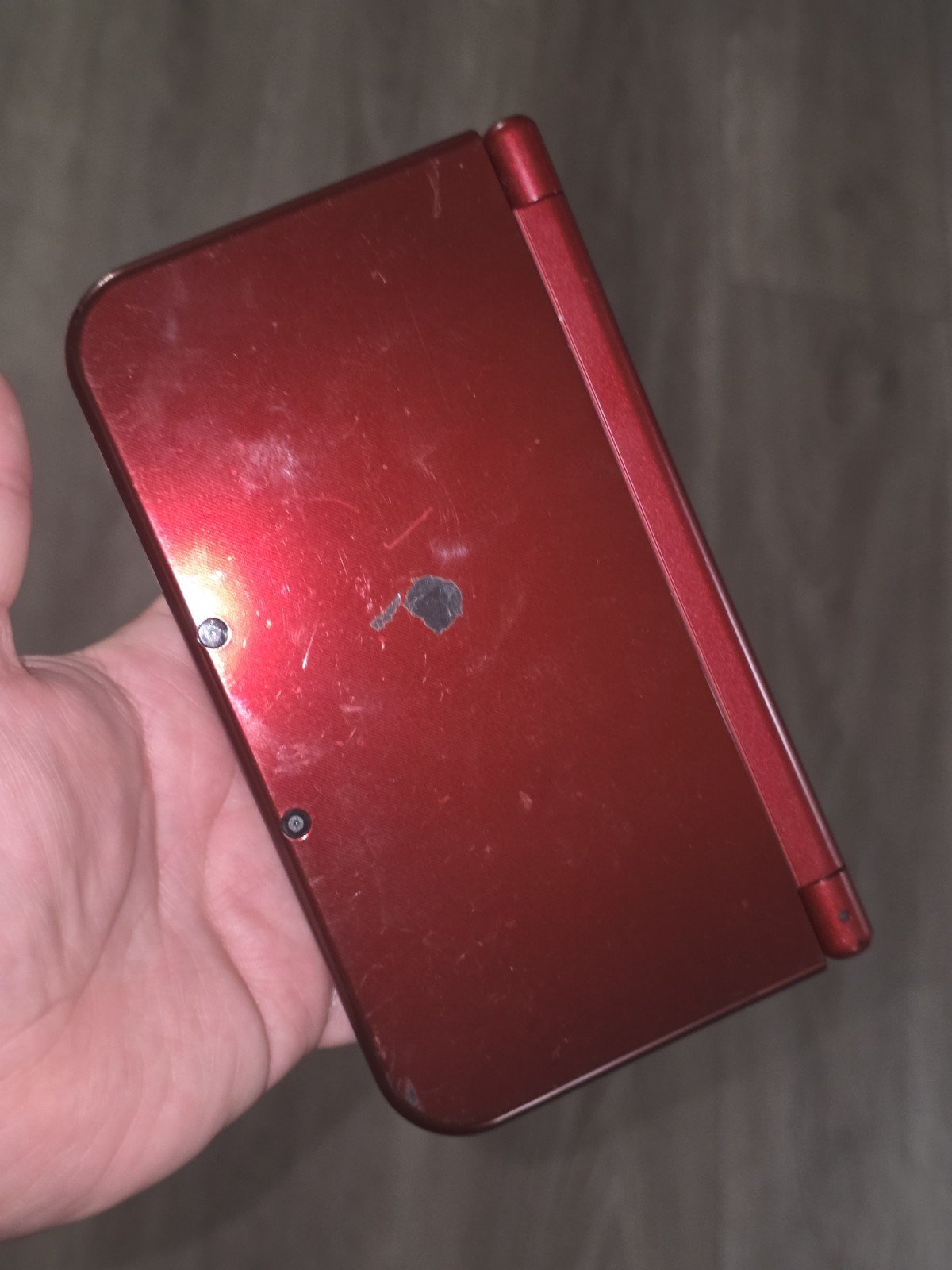 Nintendo “New” 3DS XL Metallic Red Handheld Console System RED-001 With Pokemon