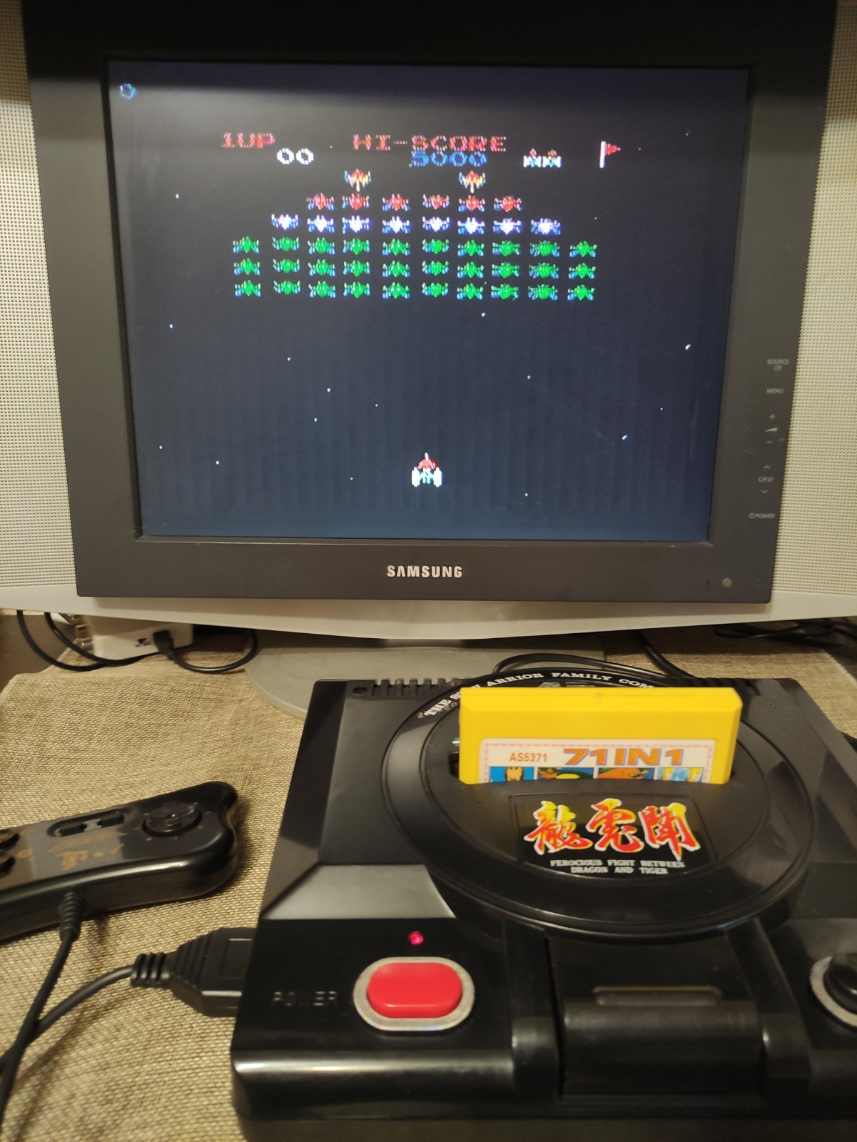 BT st warrior 8bit game console dendy