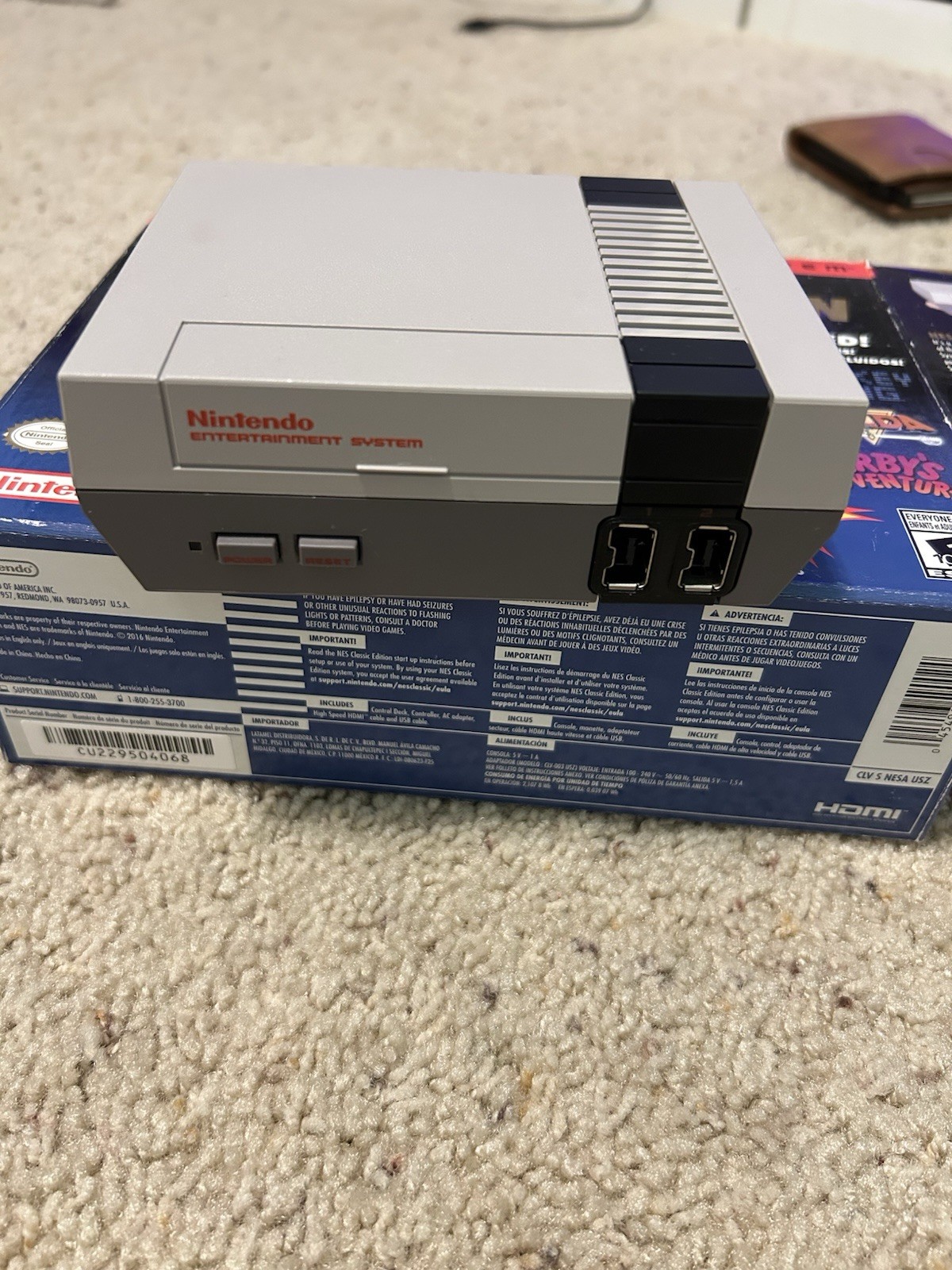 Nintendo Entertainment System NES Classic Edition Console – W/ YOK Wireless