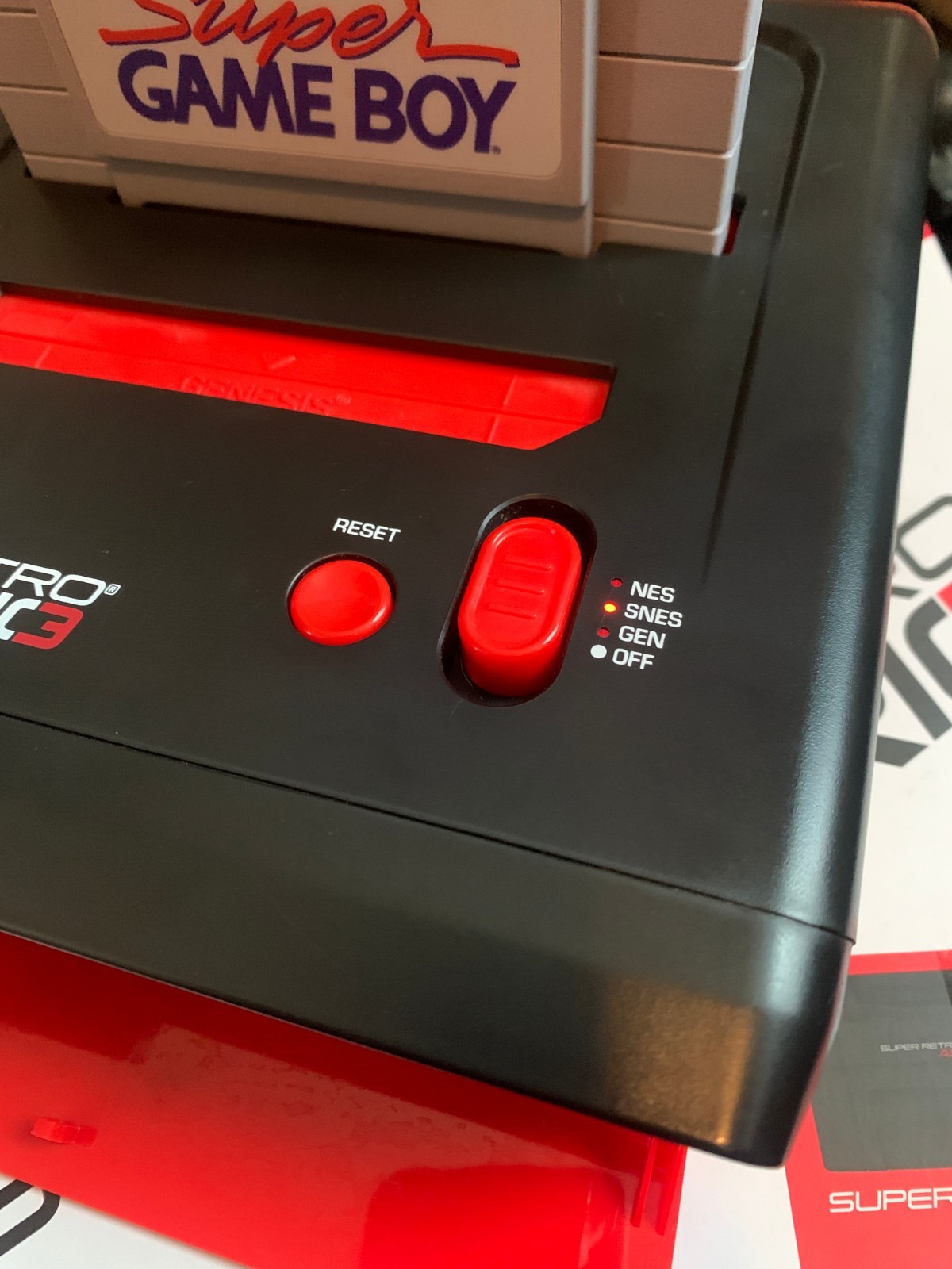 Super Retro Trio 3 In 1🔥SNES/NES/GENESIS🔥Open Box 🔥TESTED READY FOR GAMING🔥