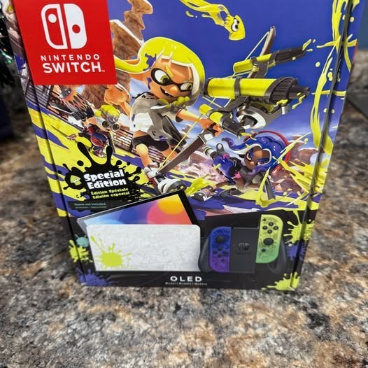 Nintendo Switch Console OLED SPLATOON 3 Limited Edition Console US