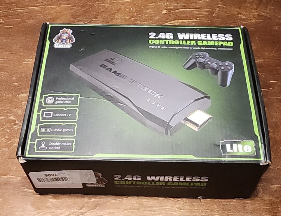 2.4G Wireless Controller Gamepad Lite – 4K Ultra HD Game Stick Lite