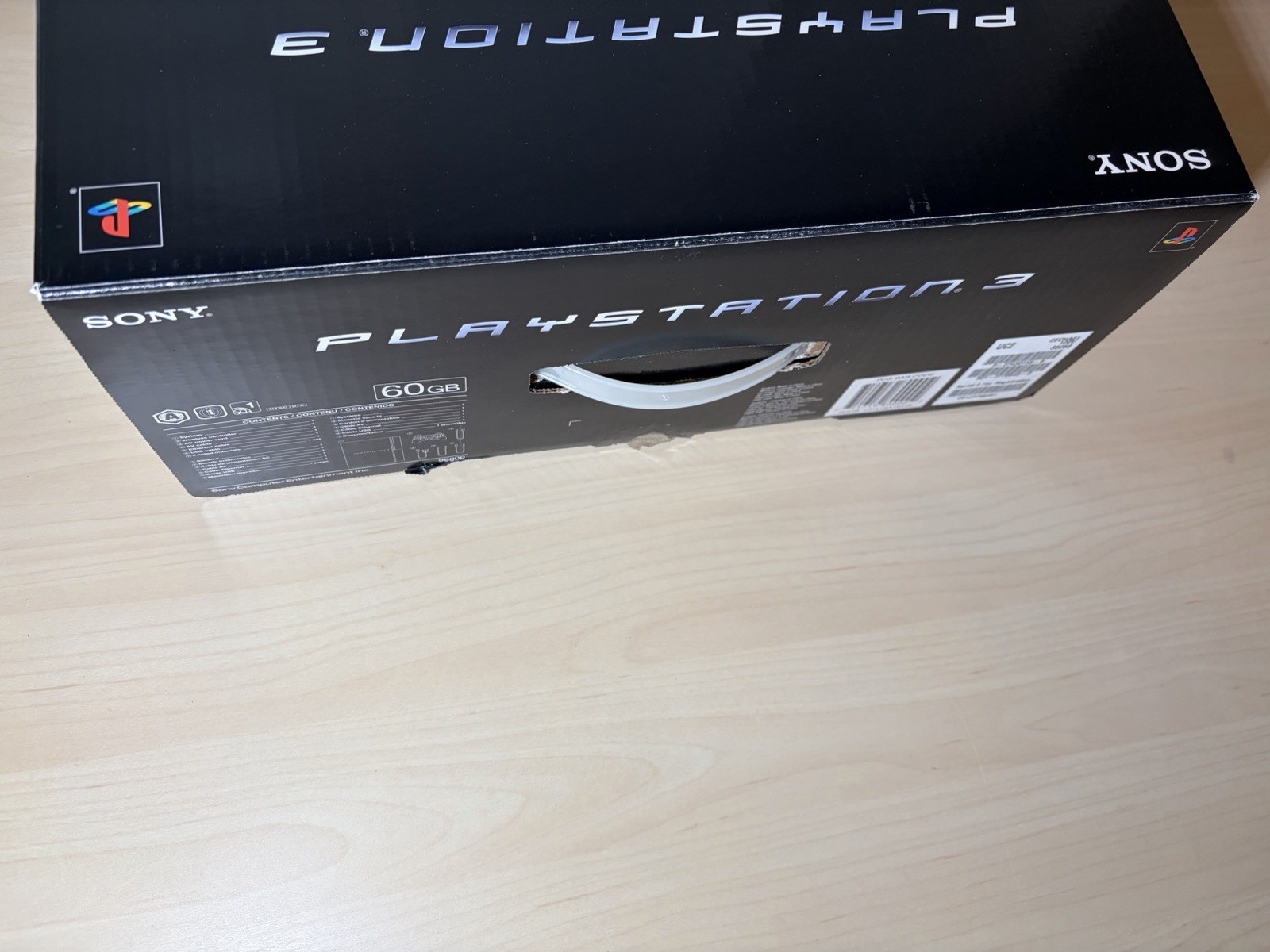 Sony PlayStation 3 PS3 60GB Backwards Compatible CECHA01 Modified Retail Display