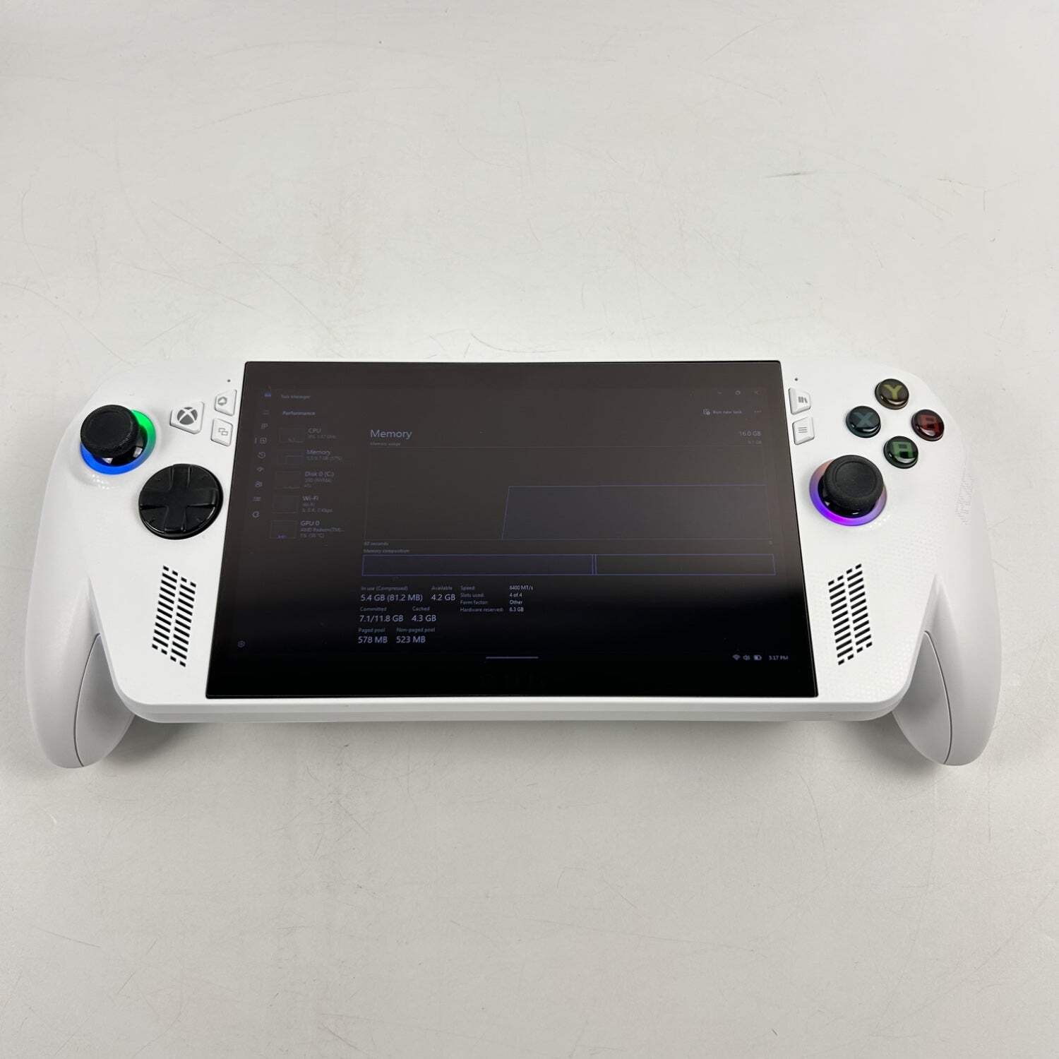 Asus ROG Xbox Ally 7″ AMD Ryzen Z2 A 16GB RAM 512GB Gardenia White RC73YA