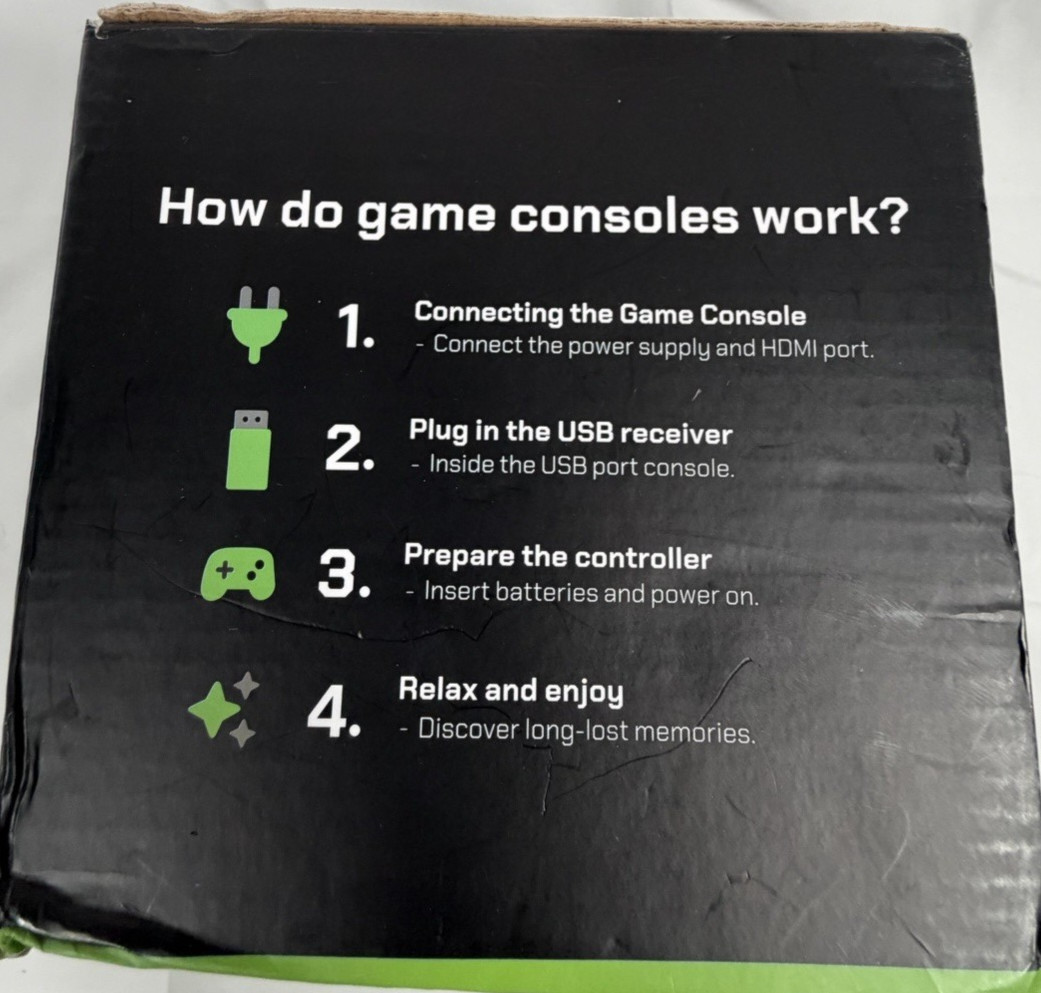 G36PRO,HDMI TV Video Game Stick Retro Gaming Console Wireless Controller 256GB