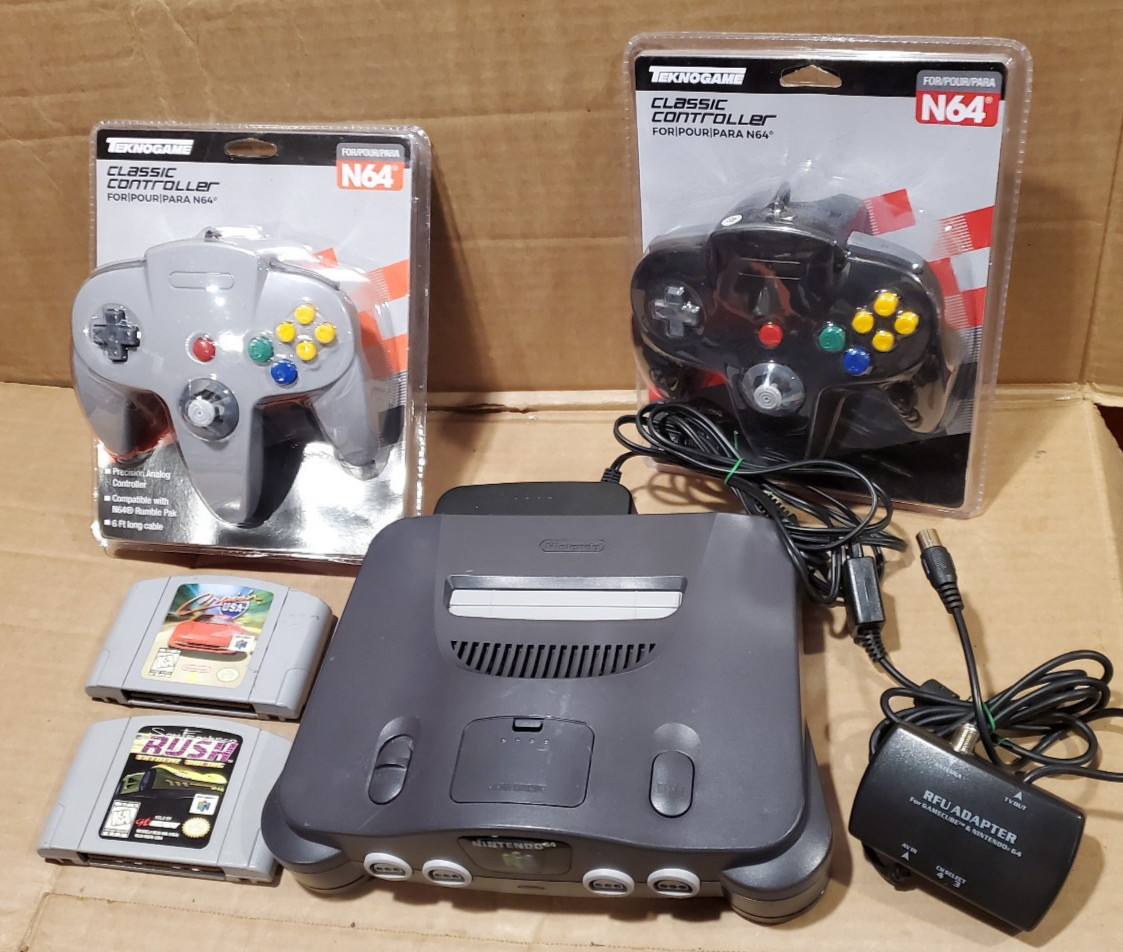 Nintendo 64 Black Console (NTSC-J)
