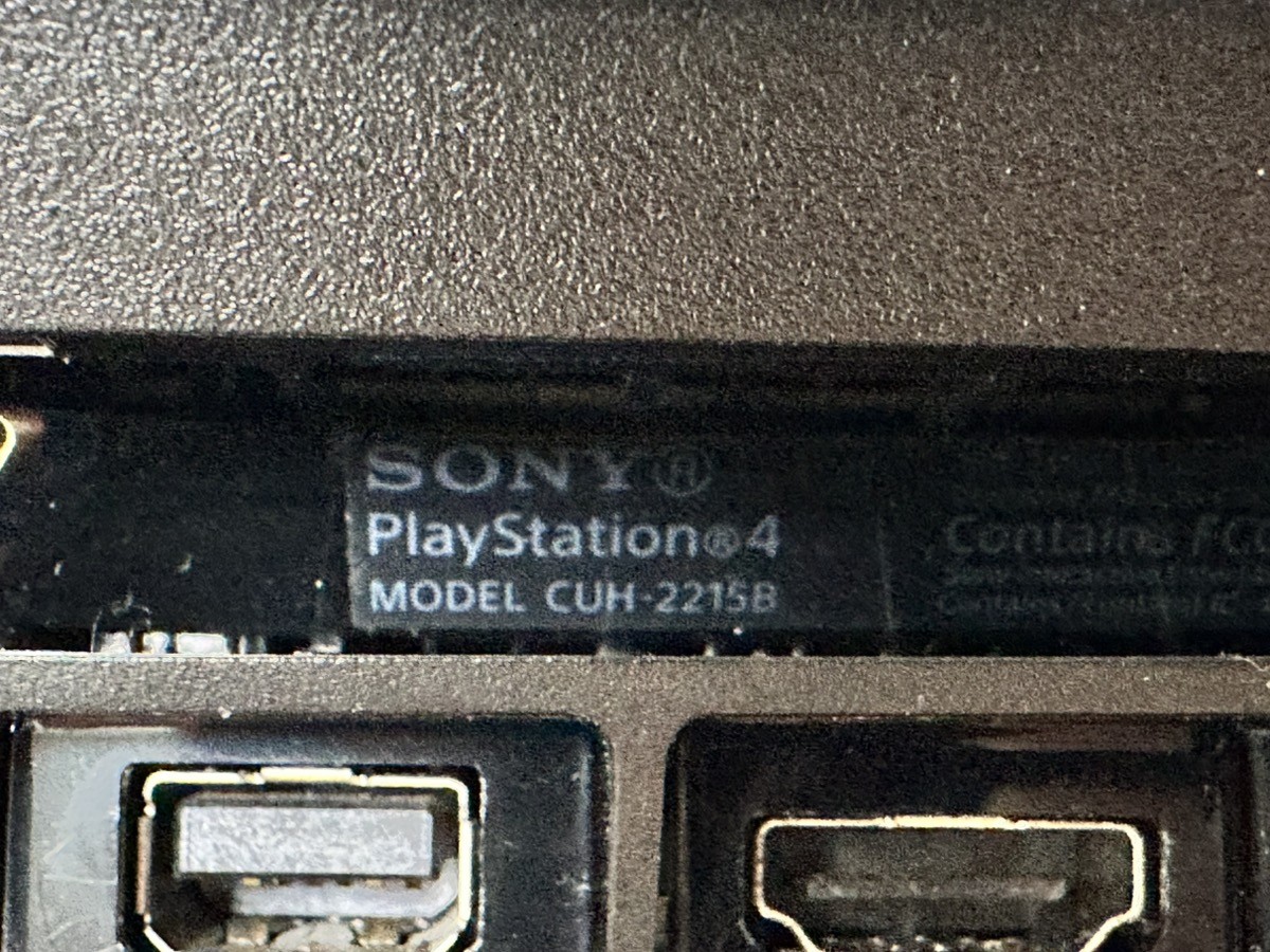 Sony PlayStation 4 Slim – 500GB – Black – CUH-2215B (No Controller) (PD1124125)