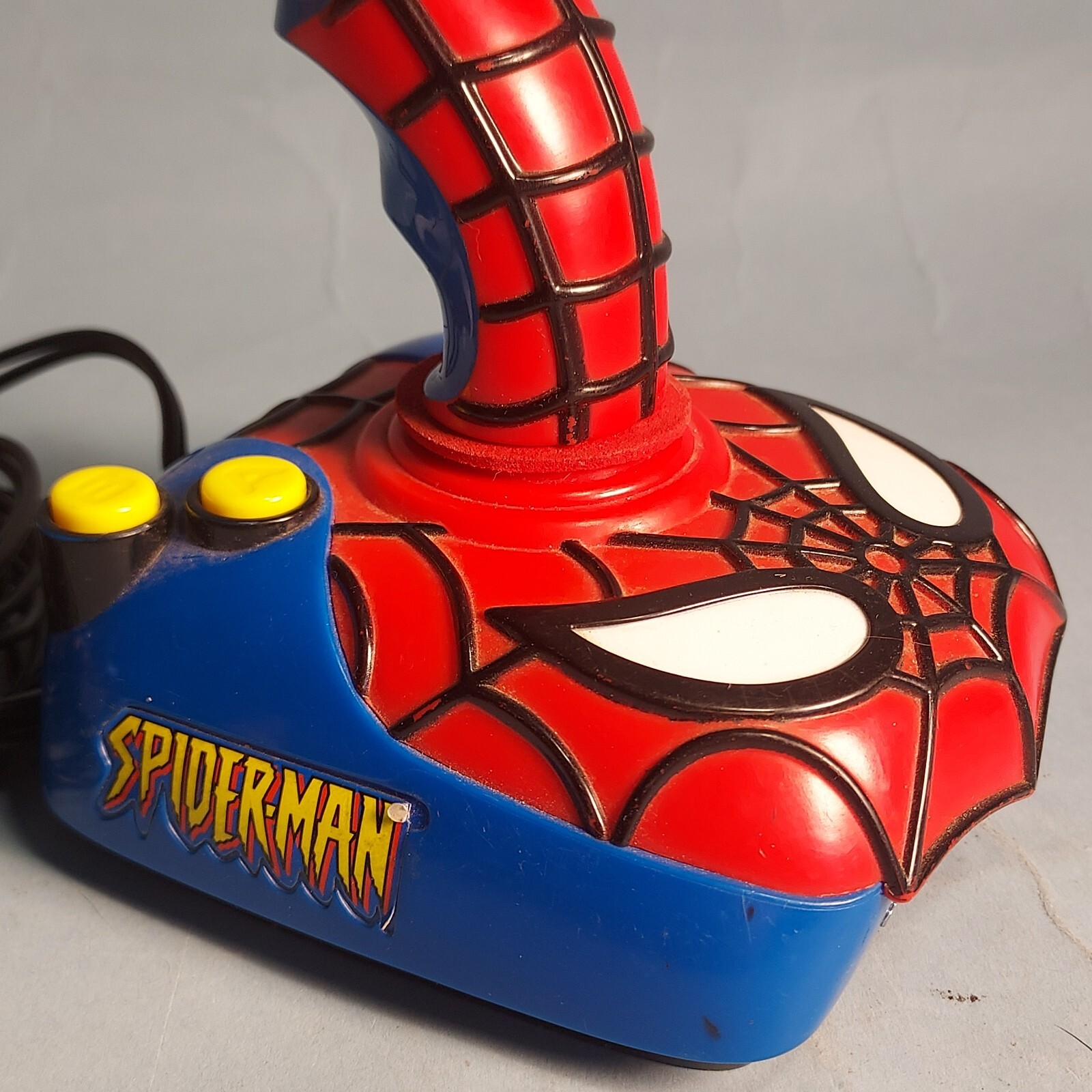 Vintage Spiderman Jakks Pacific Game 3 Button Controller Joystick
