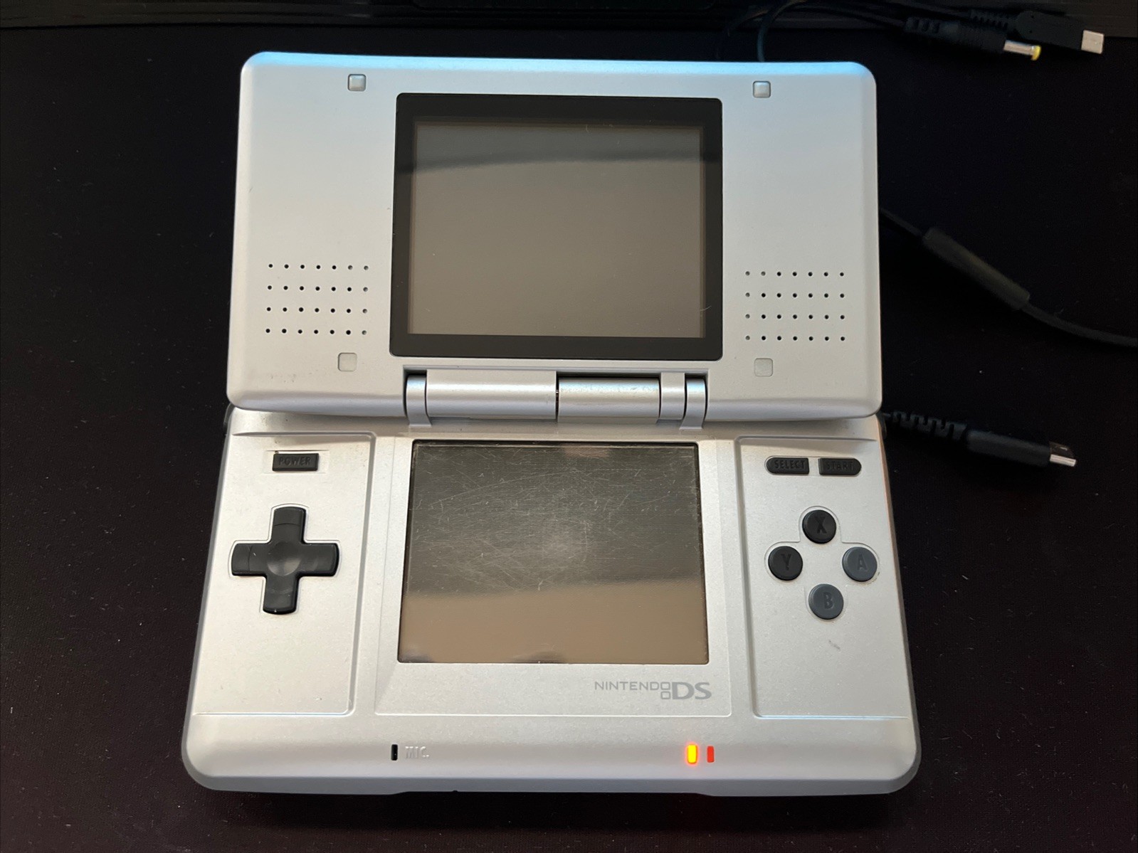 Nintendo DS Handheld System – Silver Tested And Working