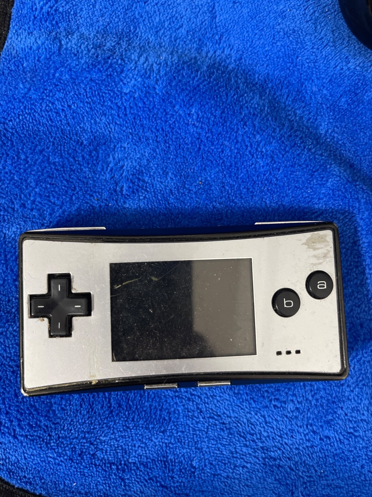 Nintendo Game Boy Micro – Silver (OXYSEBA)