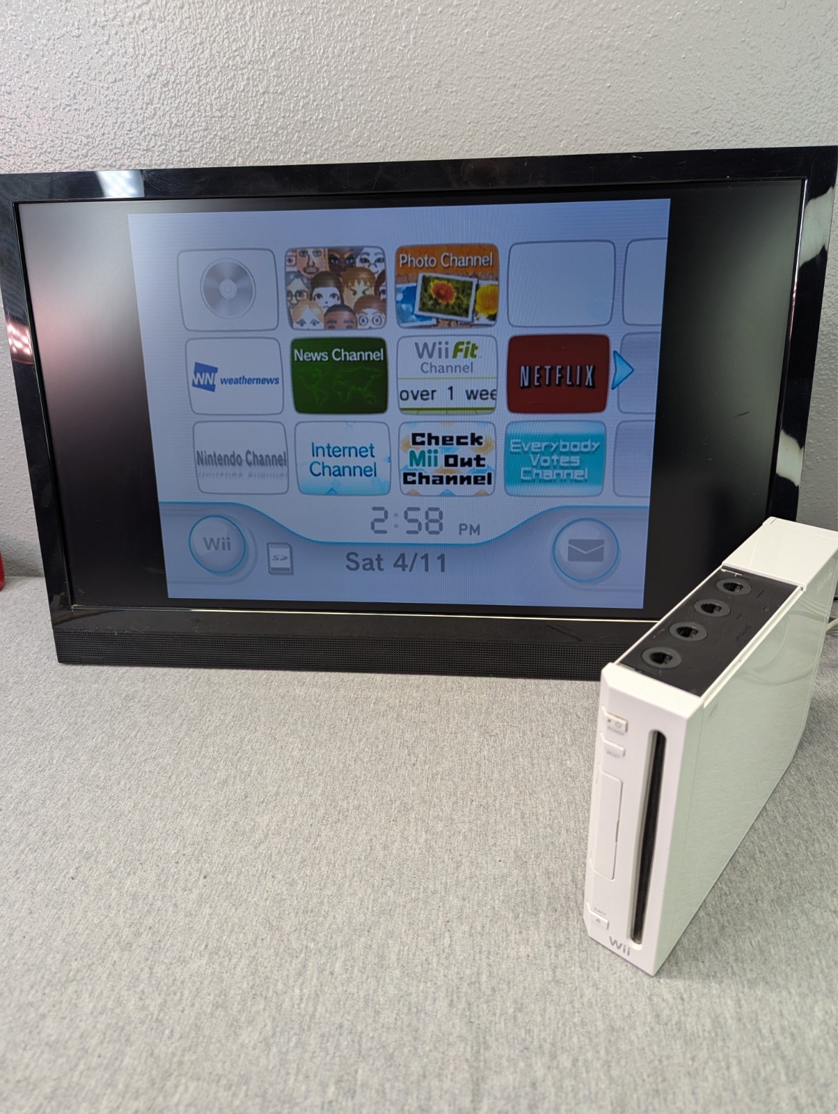 Nintendo Wii Console Only – RVL-001 – Partially Tested – Console Only