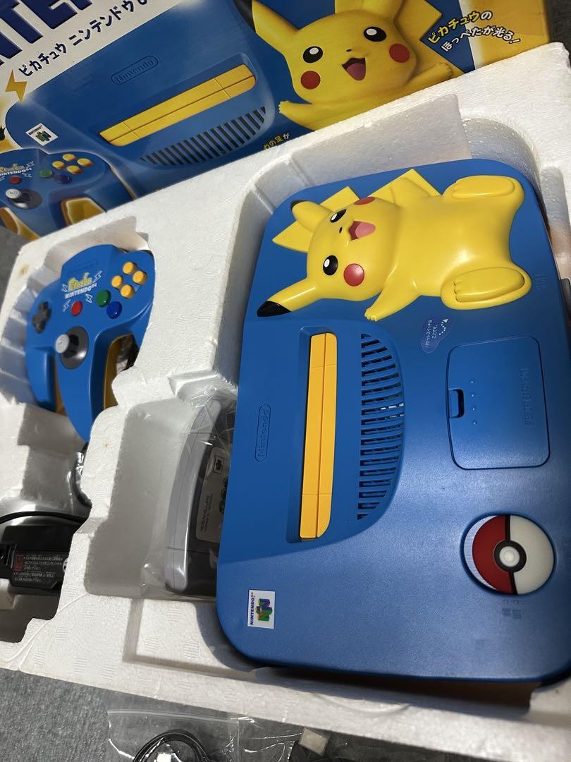 Nintendo 64 Pikachu Edition Console AC100V