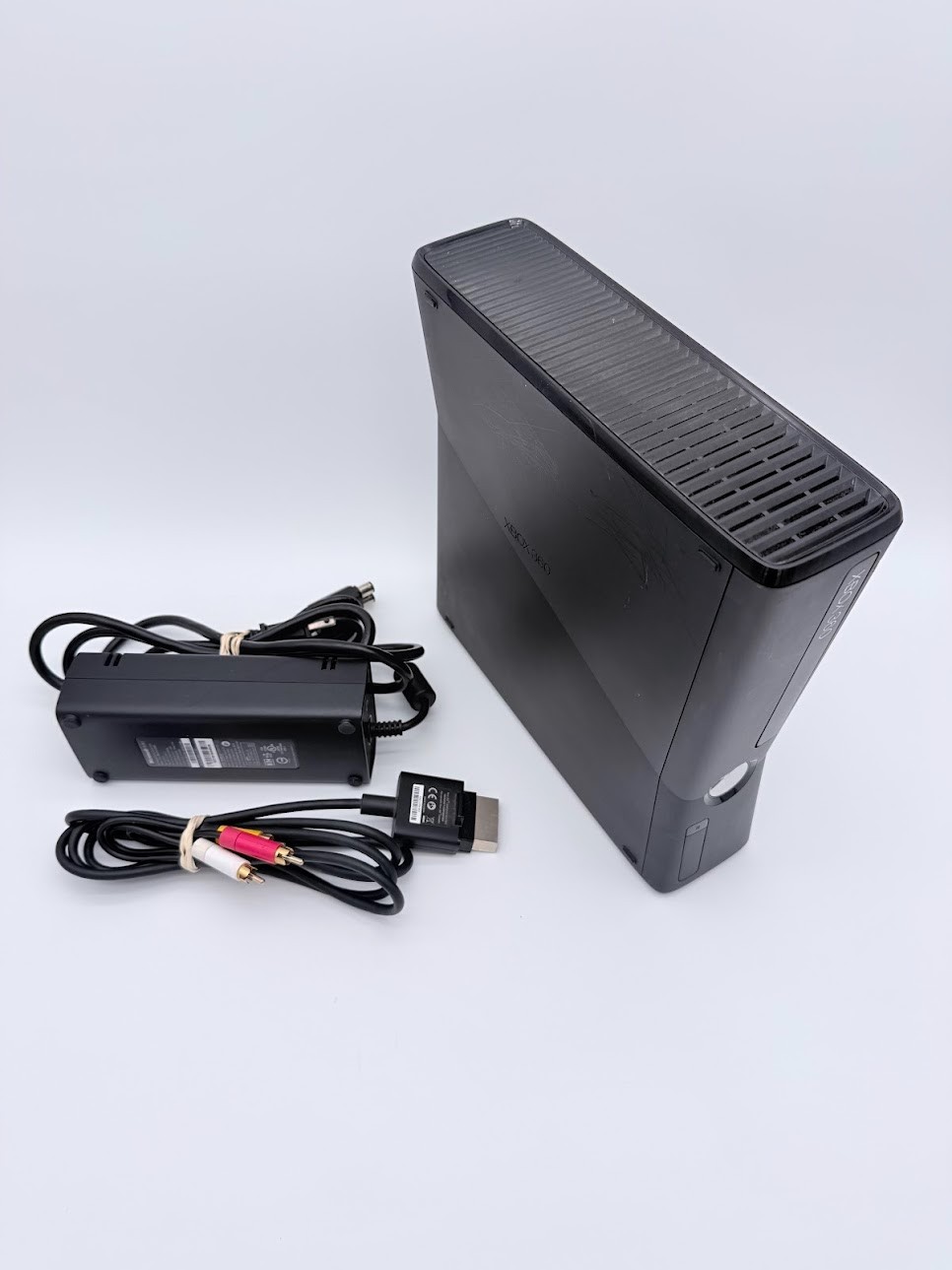 Microsoft Xbox 360S Black XBOX 360 SLIM Video Game Console System Bundle Set Kit
