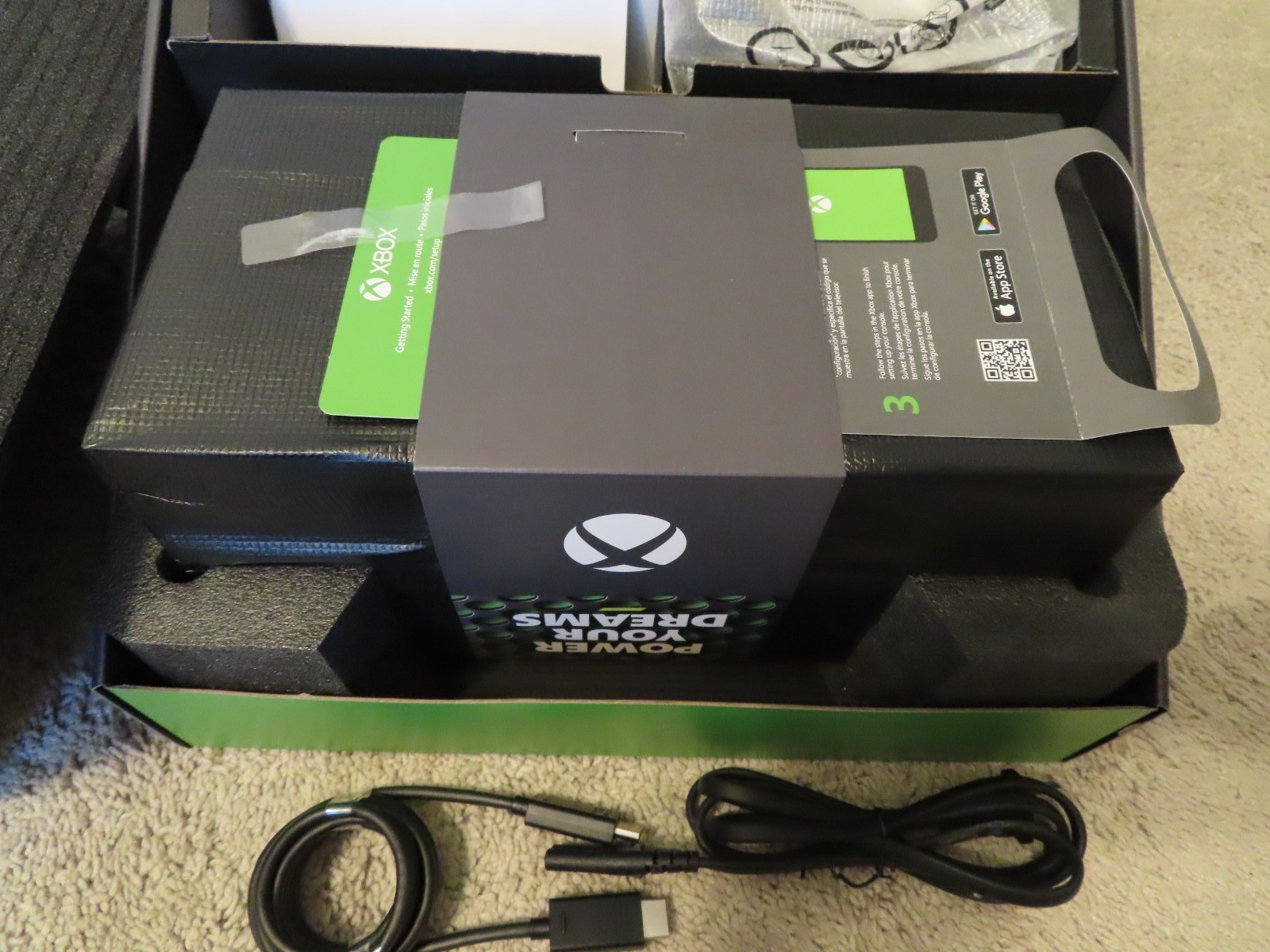 Microsoft Xbox Series X 1TB Console Gaming System Black MINT condition in box